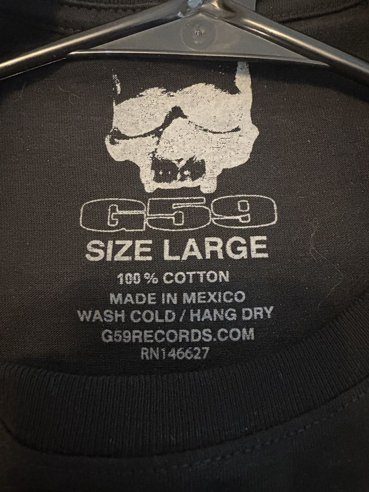 G59 Records G59 Skull Logo Shirt Size US L / EU 52-54 / 3 - 3 Thumbnail