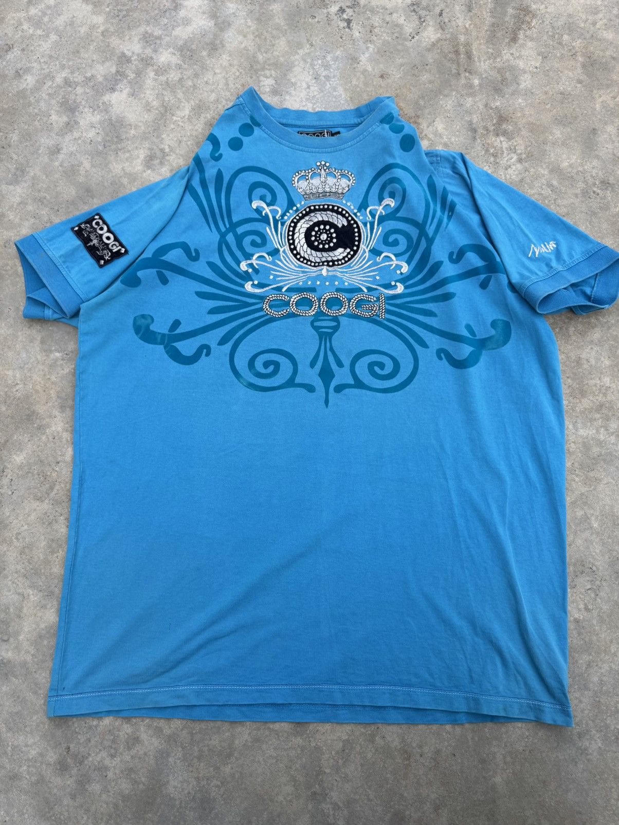 Coogi Coogi Tribal Y2K Tee Tshirt Size US XXL / EU 58 / 5 - 1 Thumbnail