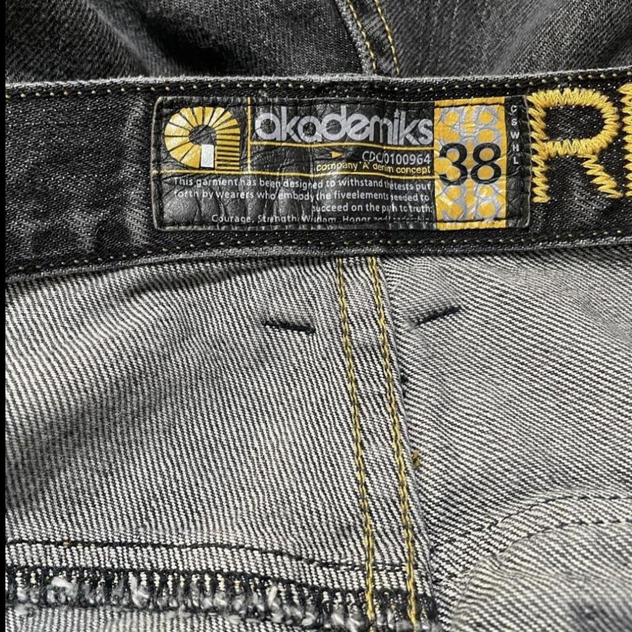 Akademiks Akademiks Two Color Jeans Size US 38 / EU 54 - 4 Thumbnail