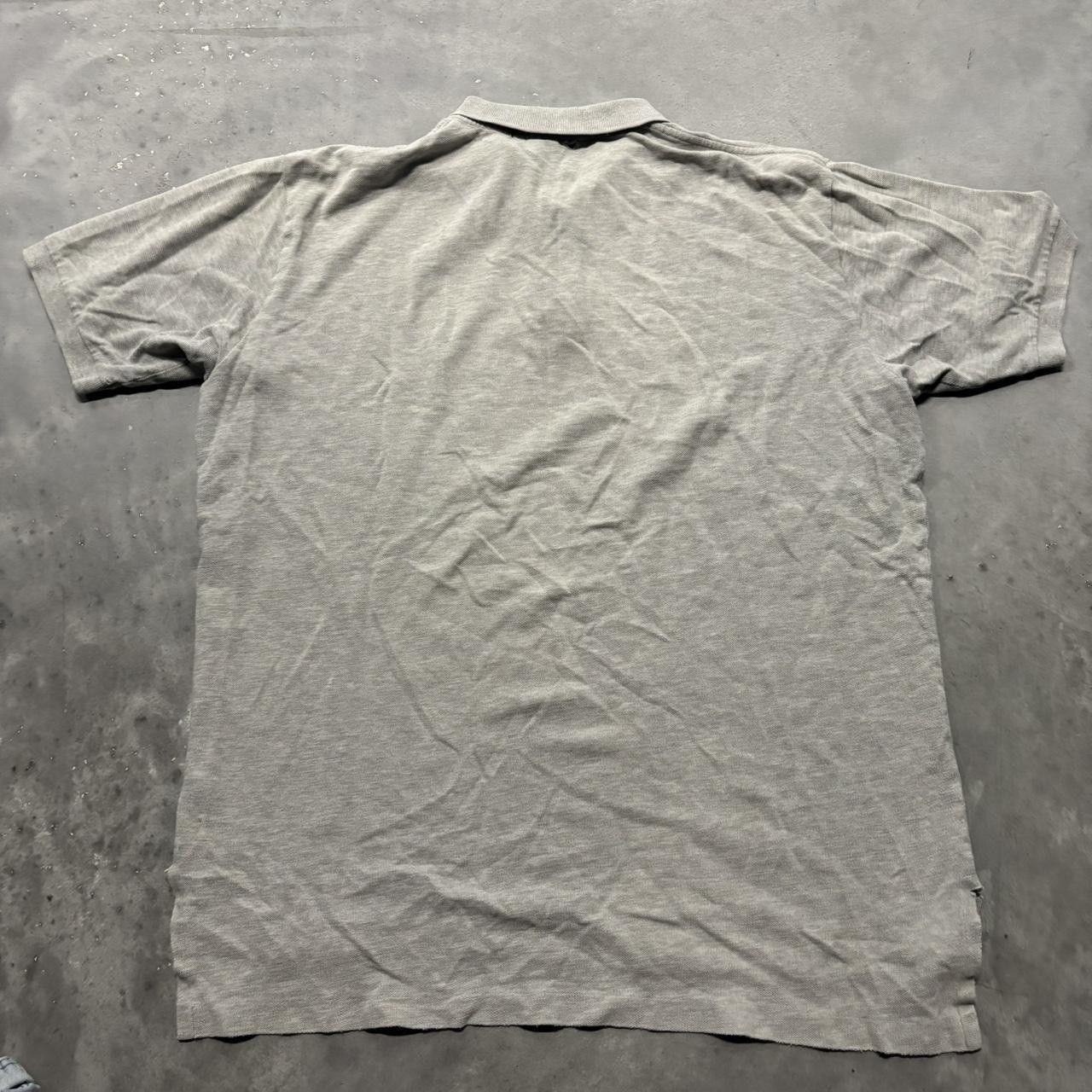 Polo Ralph Lauren × Vintage Crazy Vintage Y2K/2000s Grey Essential Polo Ralph Lauren Polo Shirt! Size US XL / EU 56 / 4 - 4 Thumbnail