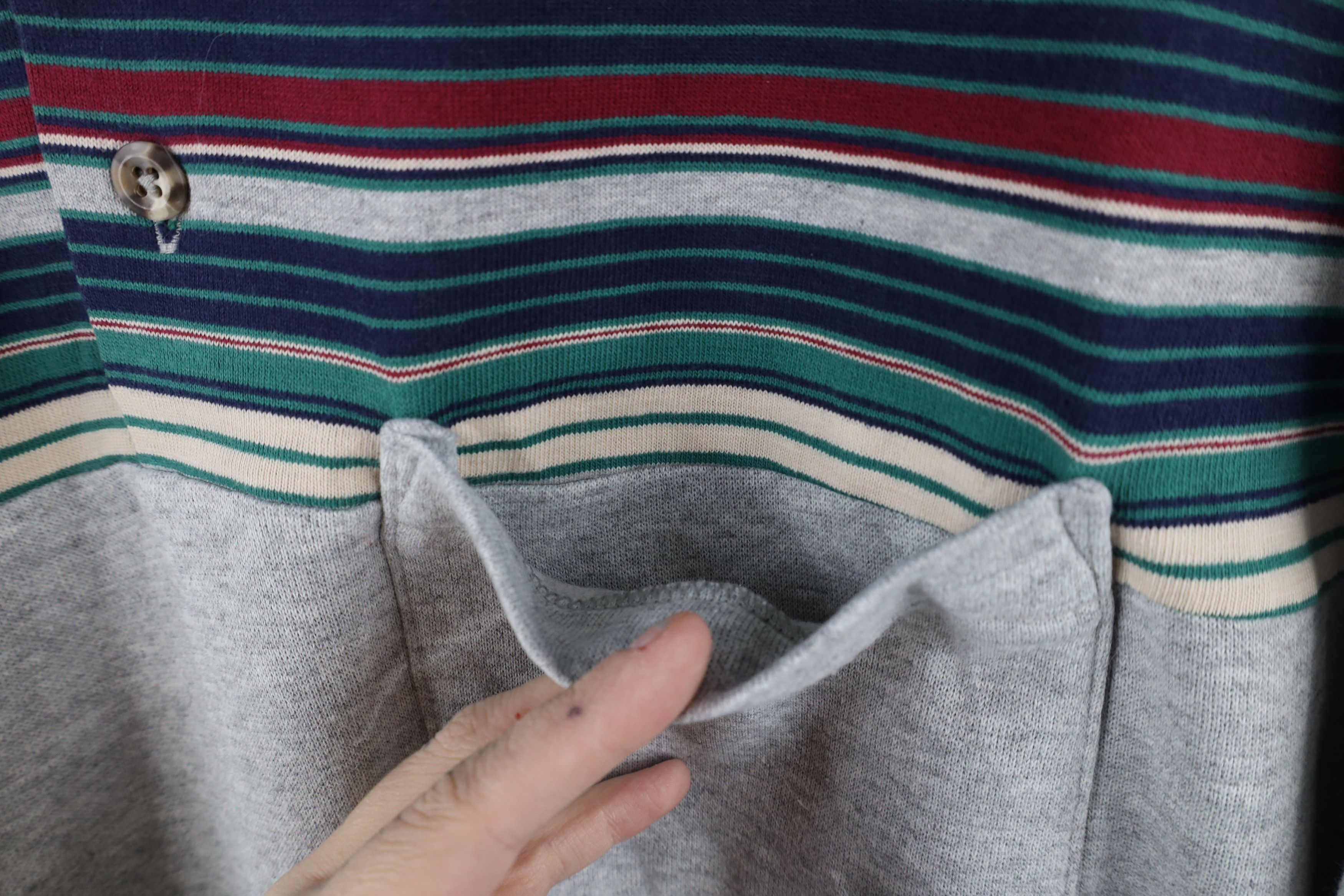 Vintage Vintage 90s Streetwear Pullover Long Sleeve Sweatshirt Size US XXL / EU 58 / 5 - 5 Thumbnail