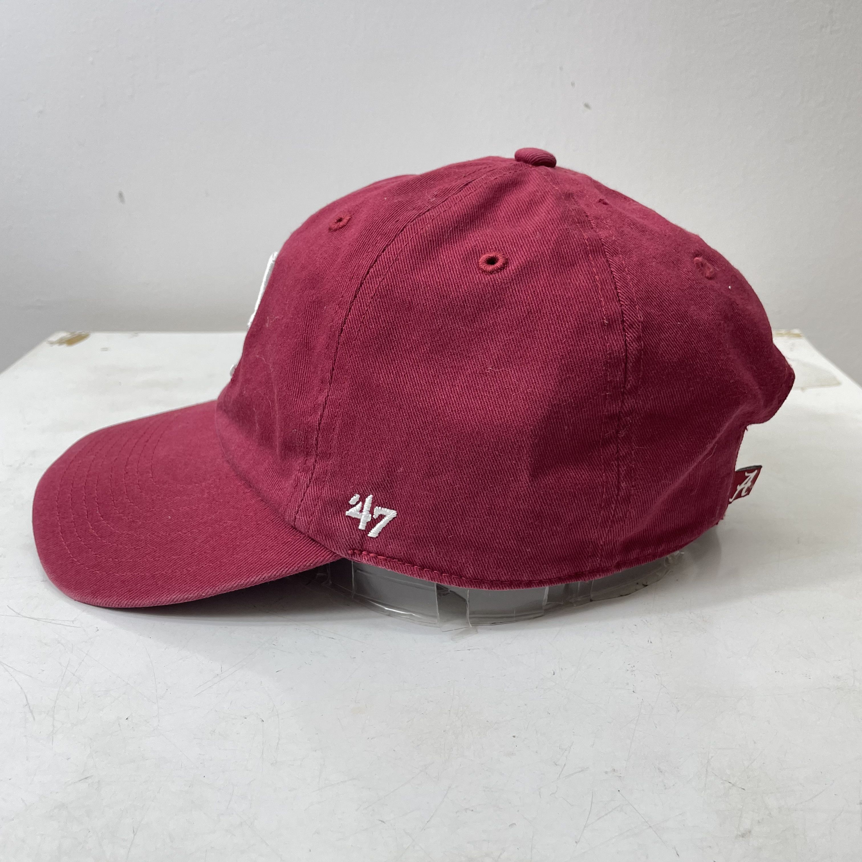 47 Brand ⭐️SALE⭐️ ALABAMA CRIMSON BASEBALL CAP HAT 47 BRAND SPORT Size ONE SIZE - 2 Thumbnail