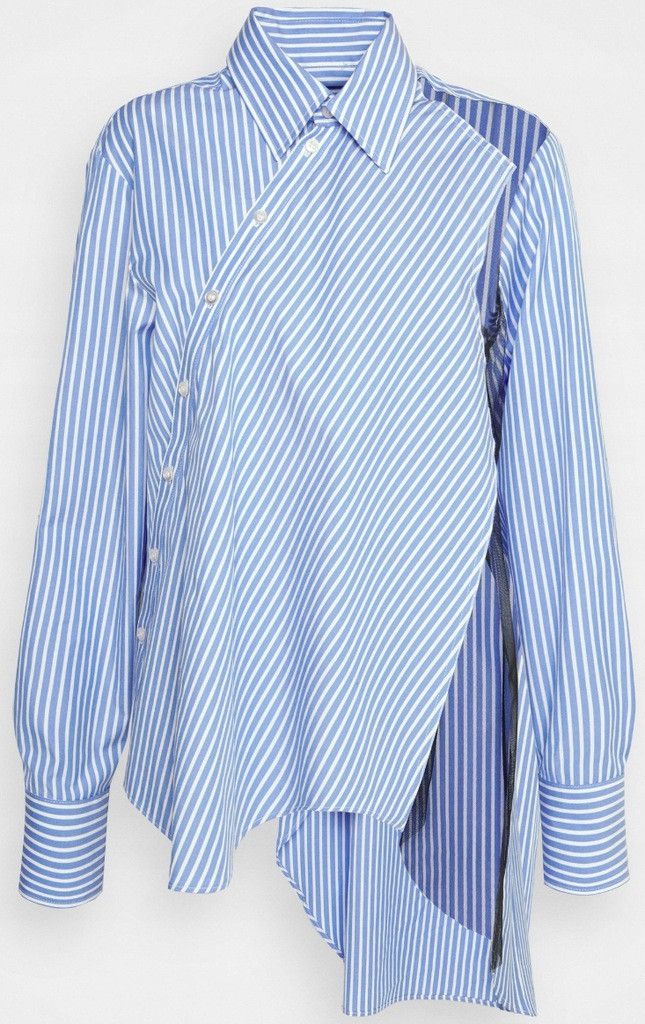 Viktor & Rolf !DS! FW22 Viktor & Rolf Floating Away Reconstructed Shirt Size L / US 10 / IT 46 - 3 Thumbnail