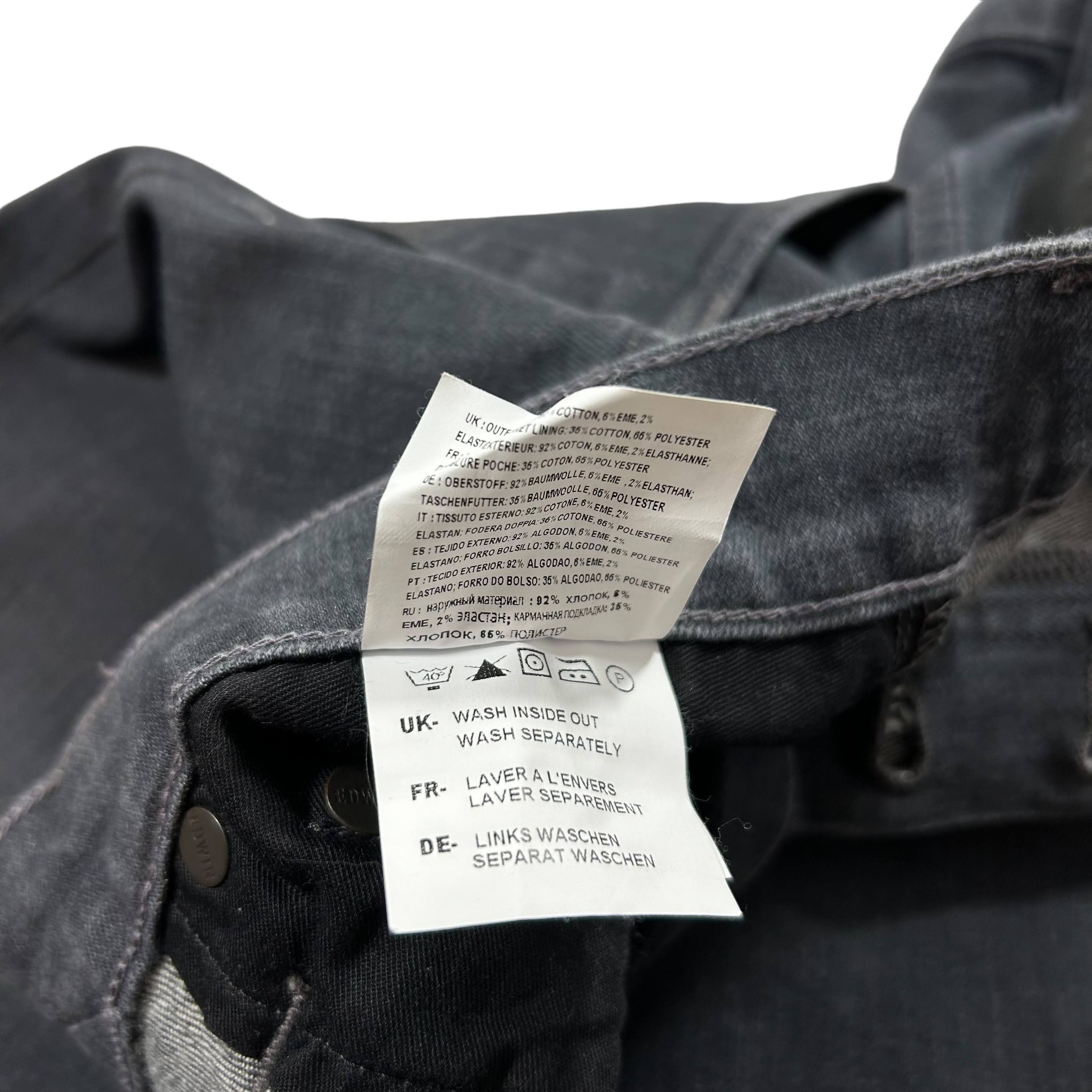 Edwin Edwin ED-55 Regular Tapered Black Denim Size W29L32 Size US 29 - 9 Thumbnail