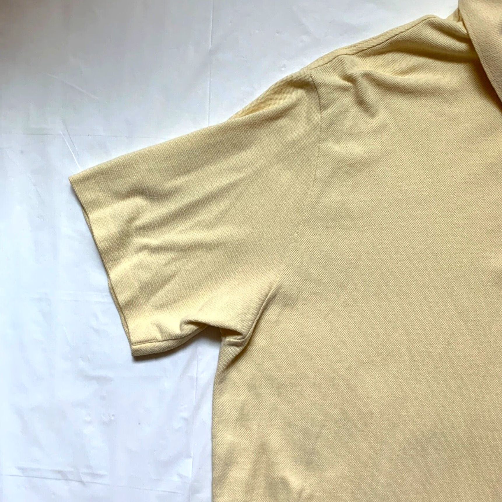 Lands' End VINTAGE Lands' End Polo Shirt Mens 2XL 50-52 Light Yellow Rugby USA Classic NEW Size US XXL / EU 58 / 5 - 7 Thumbnail