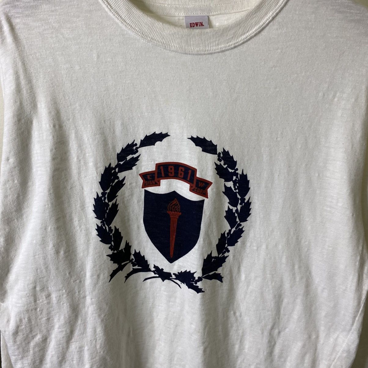 Edwin Y2K Edwin Ifsixwasnine LGB Loopwheel Cotton LS T Shirt Size US L / EU 52-54 / 3 - 2 Thumbnail