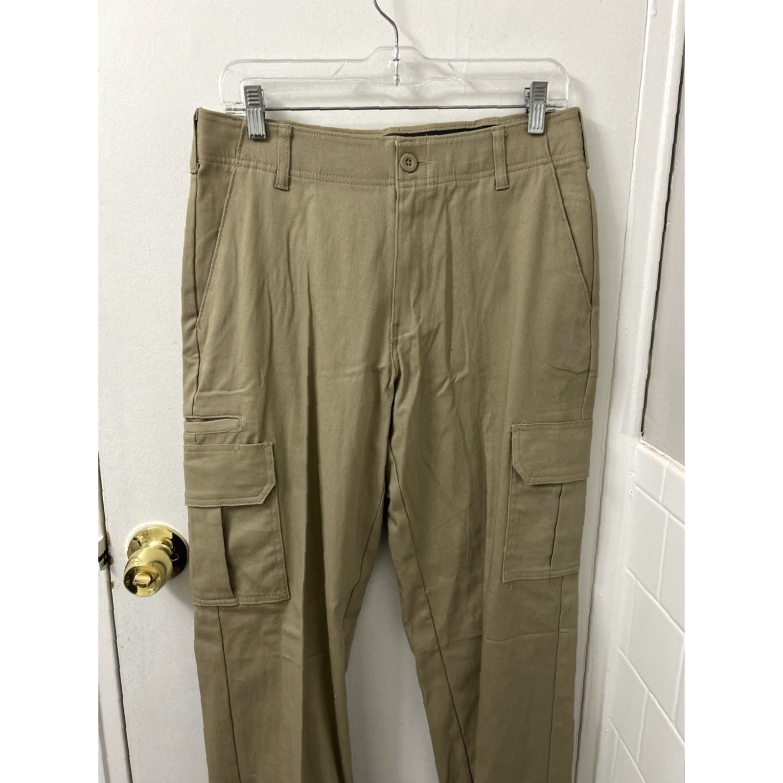 Dickies Dickies Flex Cargo Work Pants Mens 32x32 Tan Khaki Regular Fit Straight Leg NWT Size US 32 / EU 48 - 6 Thumbnail