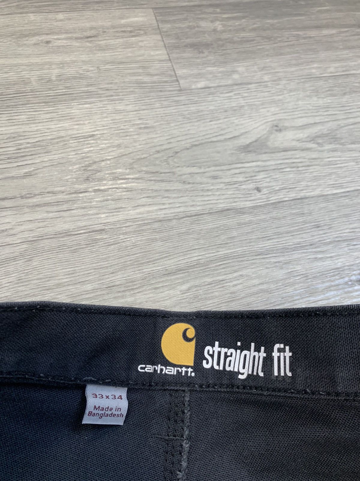Carhartt Carhartt cargo straight fit denim pants Size US 33 - 9 Thumbnail