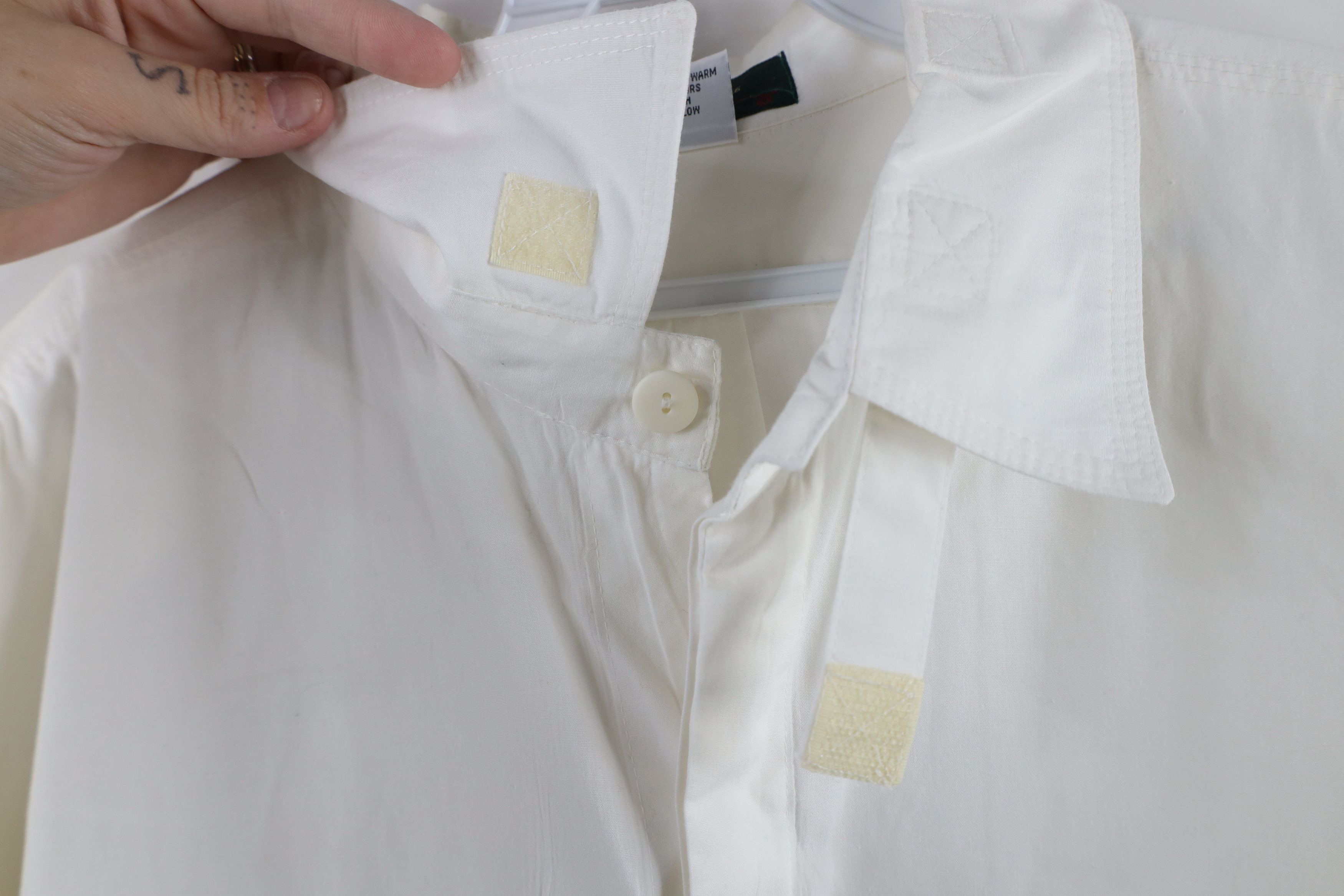 Orvis × Vintage Vintage 90s Orvis Safari Bush Collared Button Shirt White Size US XXL / EU 58 / 5 - 8 Thumbnail