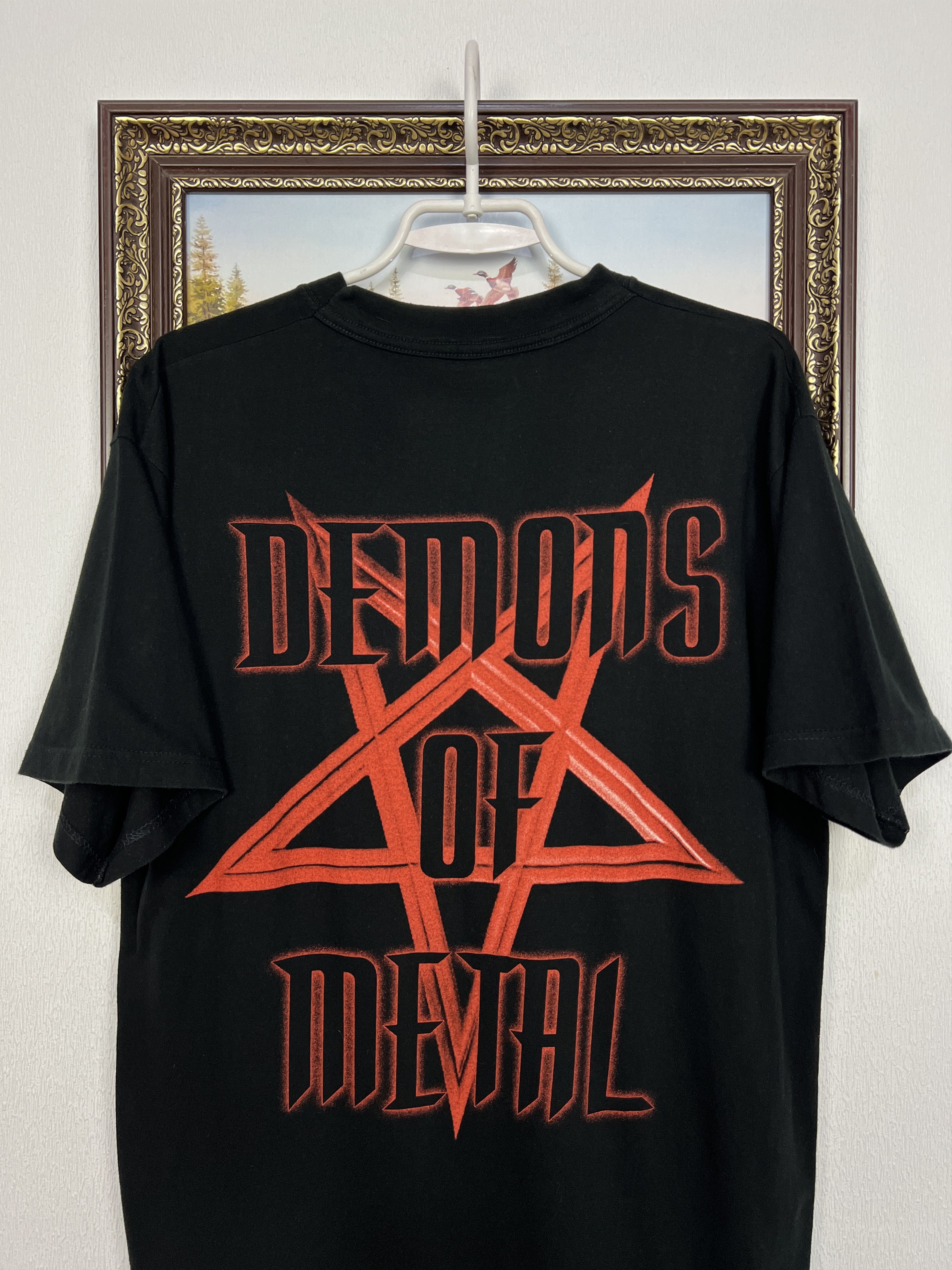 Vintage Vintage Immortal Demons Of Metal Over Print Shirt Band Size US M / EU 48-50 / 2 - 9 Thumbnail