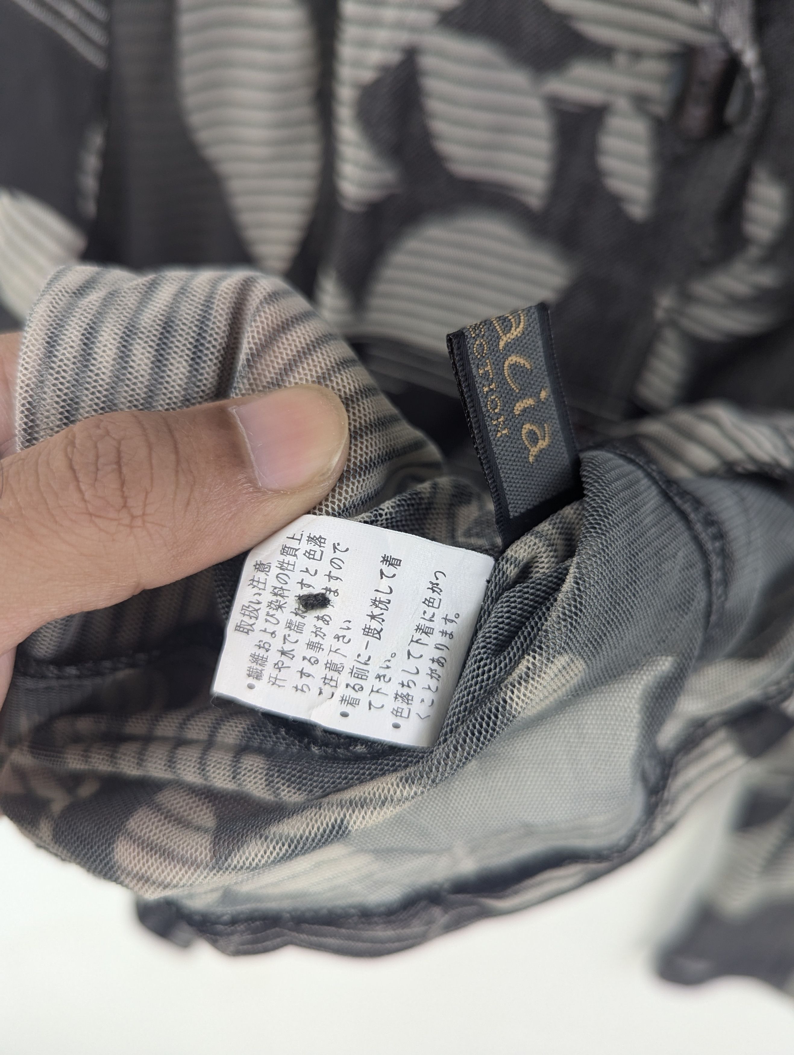 Designer × Japanese Brand Vintage Shirt Button Up Transparent Balenciaga Style Size M / US 6-8 / IT 42-44 - 10 Thumbnail