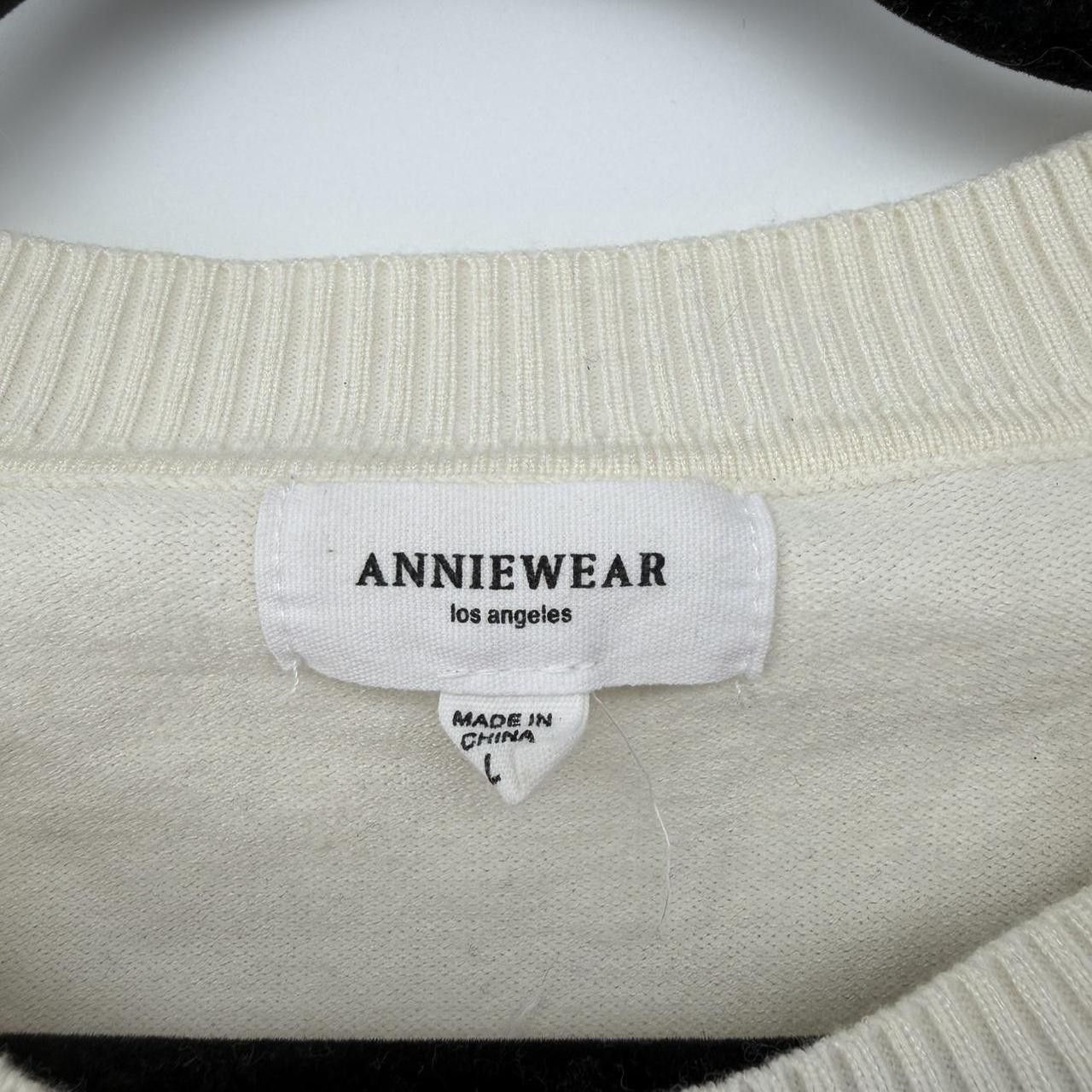 The Unbranded Brand Anniewear Los Angeles Striped Knit Size L / US 10 / IT 46 - 3 Thumbnail