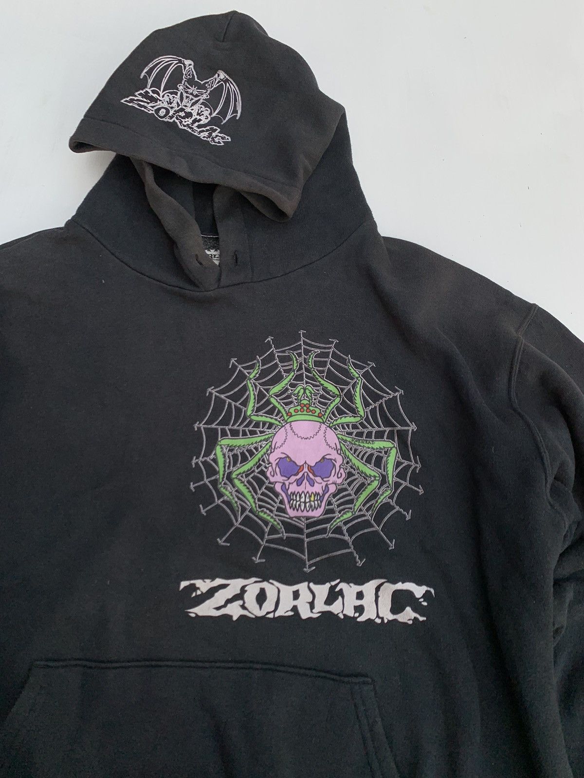 Santa Cruz Skateboards Vintage Rare Zorlac Skateboards Hoodie Size US L / EU 52-54 / 3 - 3 Thumbnail