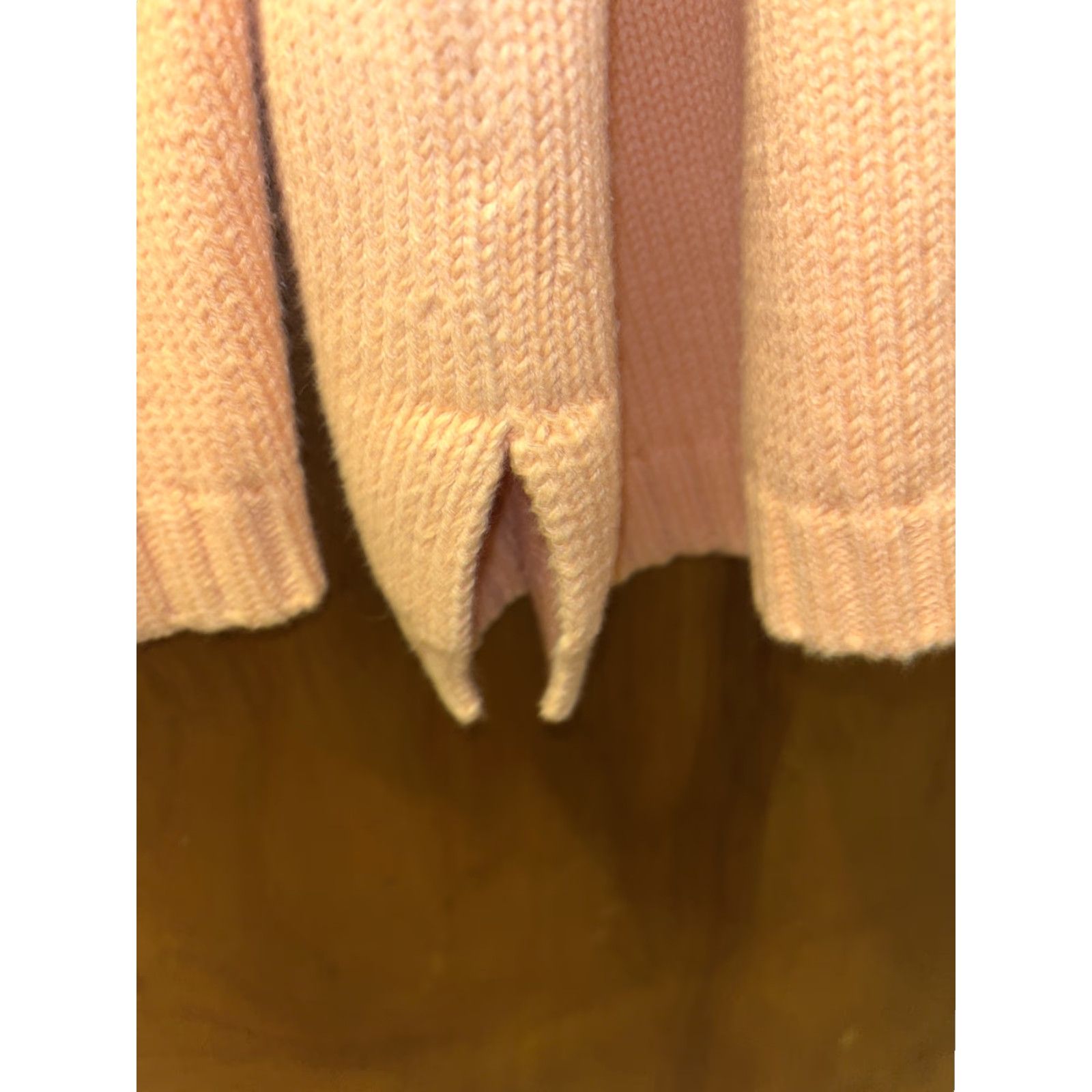 Vintage L.L. Bean Women's Sweater Crewneck Pullover Large Fall Winter Spring Orange Cotton Casual Size L / US 10 / IT 46 - 5 Thumbnail