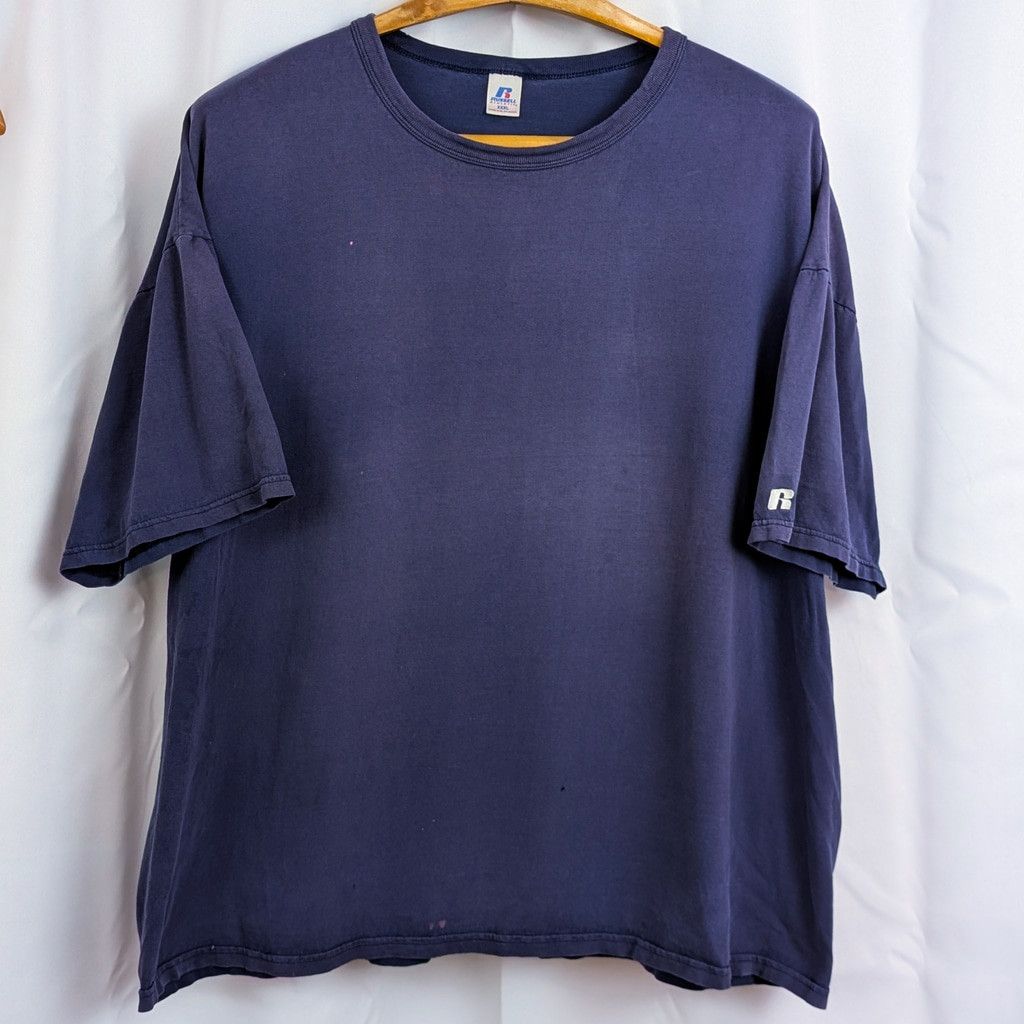 Russell Athletic Vintage Distressed XXXL Russel T-Shirt Size US XXL / EU 58 / 5 - 4 Thumbnail