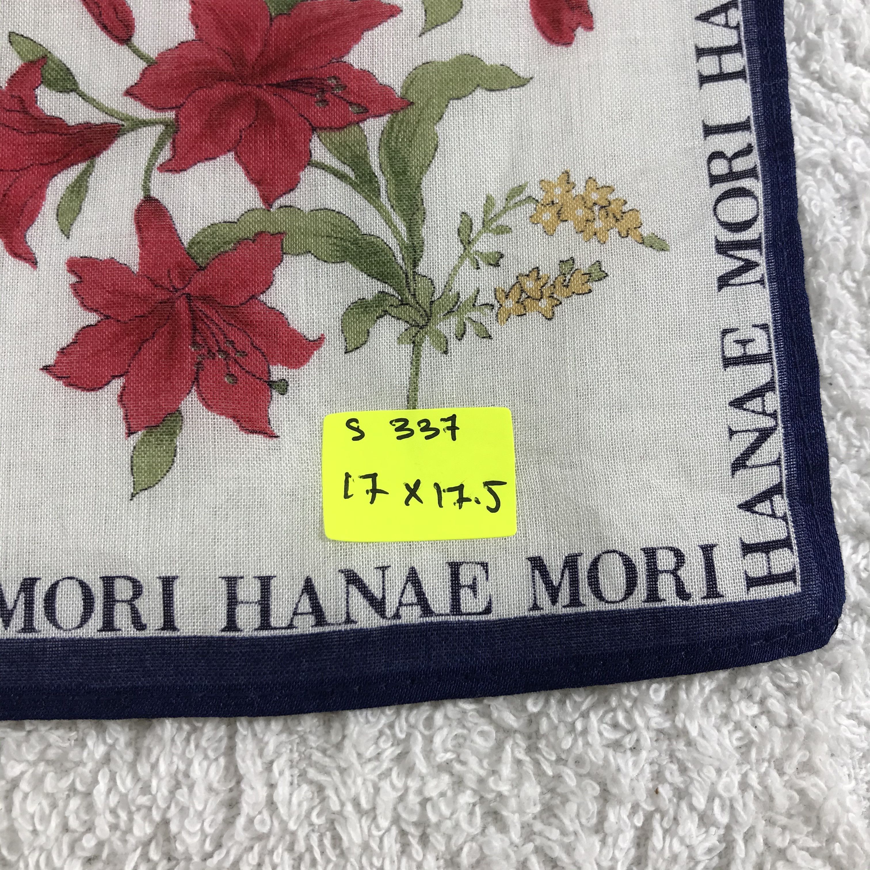 Hanae Mori × Vintage Hanae MoriBandana / Handkerchief / Neckerchief - S337 Size ONE SIZE - 5 Thumbnail