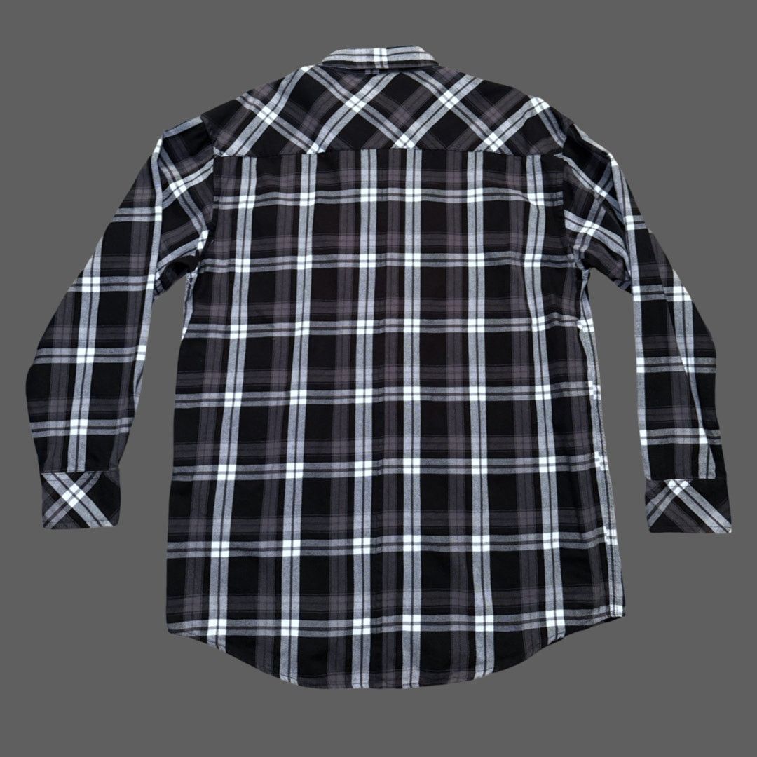Other Saint Morta Black Gray Plaid Flannel Shirt Mens XL Size US XL / EU 56 / 4 - 6 Thumbnail