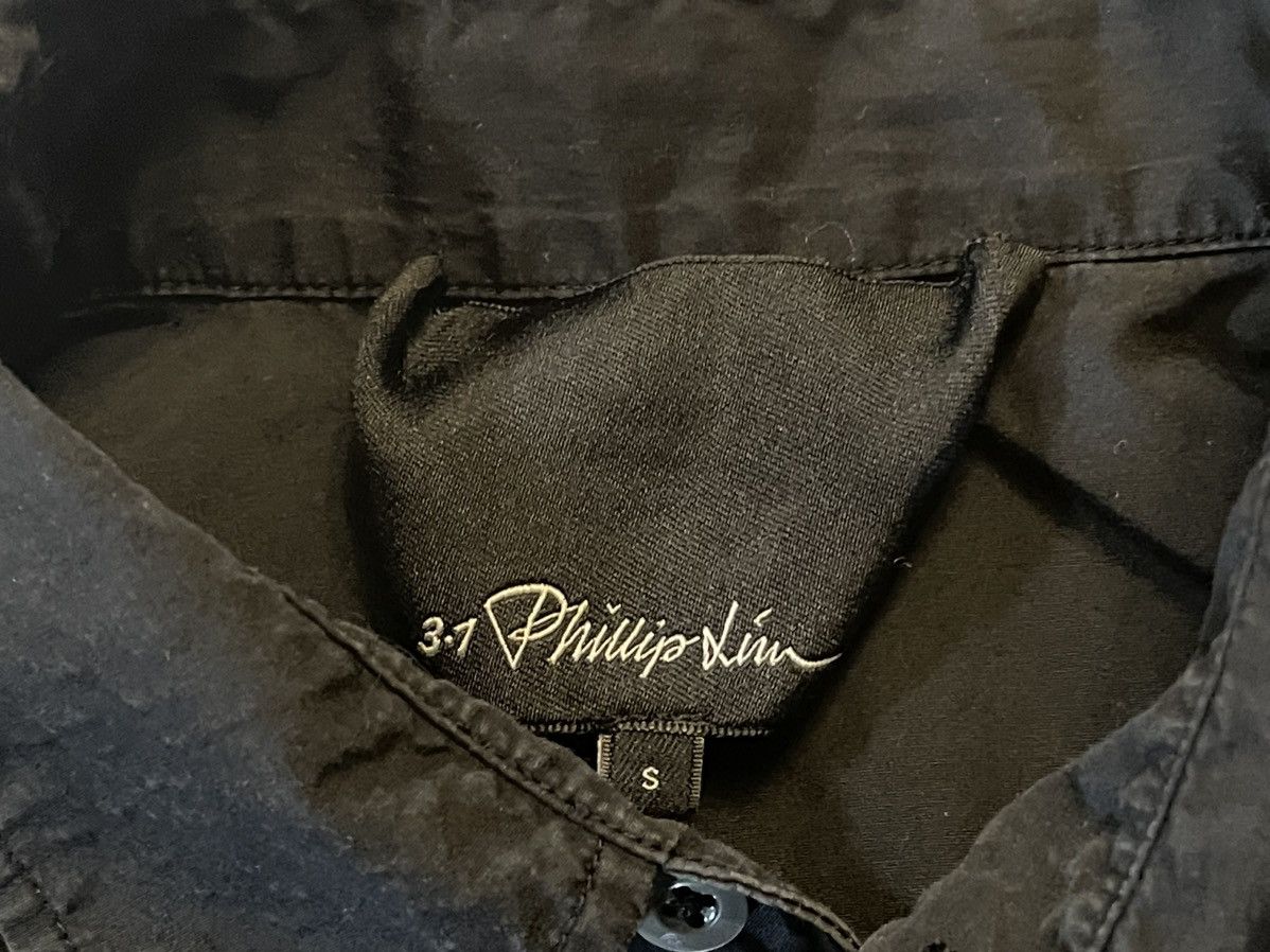 3.1 Phillip Lim 3.1 Phillip Lim Cote Michelin Casual Shirt Black Size Small Size US S / EU 44-46 / 1 - 4 Thumbnail