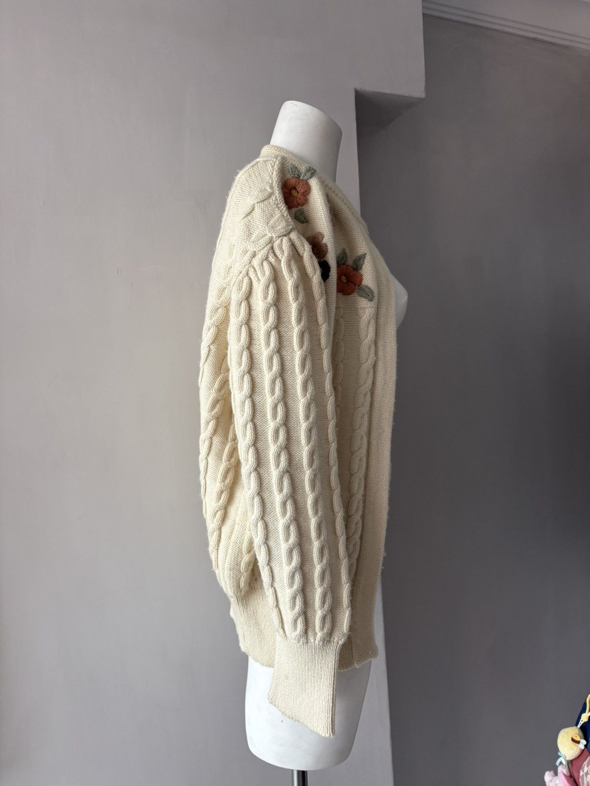 Vintage Vintage wool cardigan Size L / US 10 / IT 46 - 20 Thumbnail