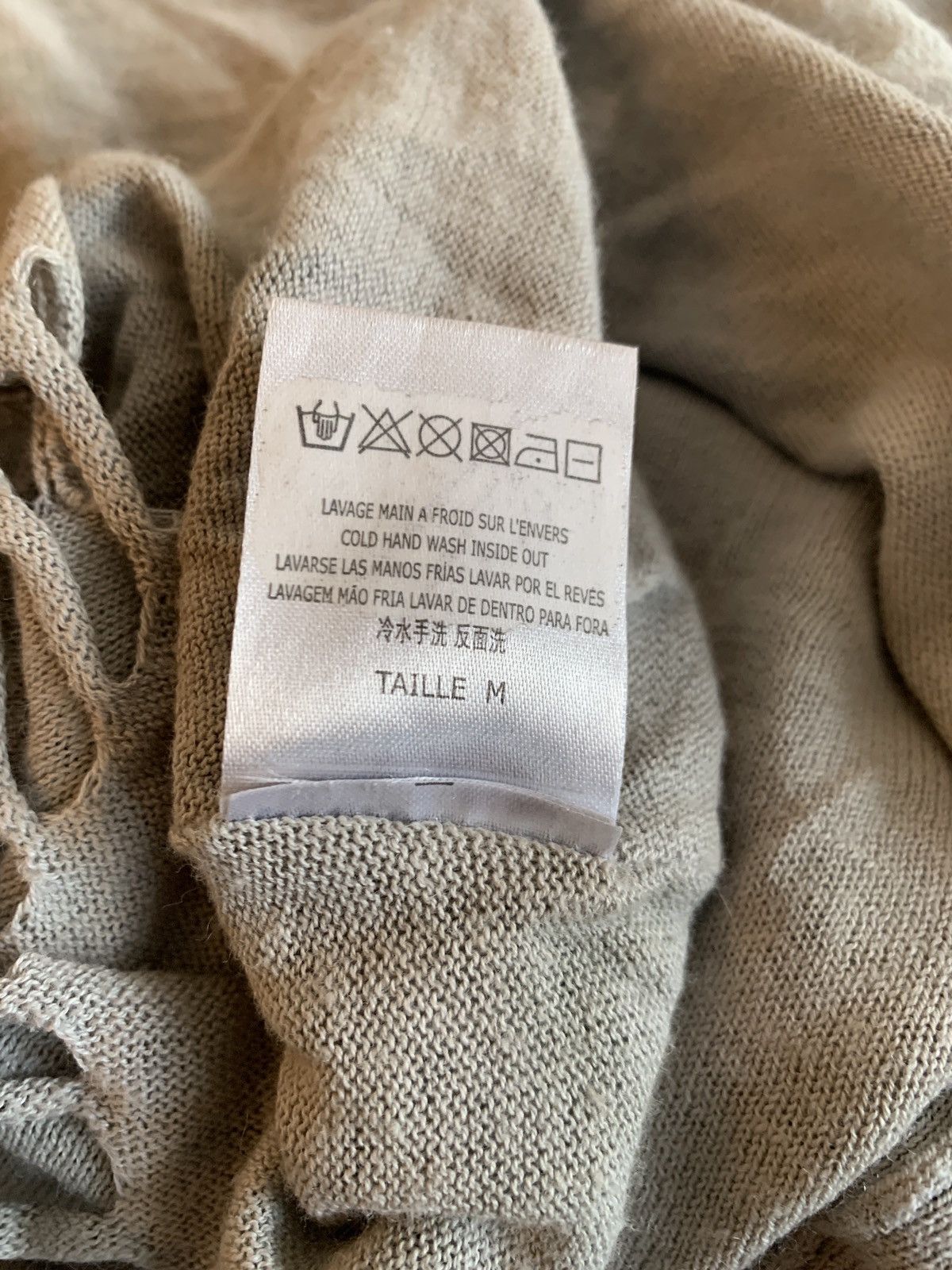 Cop Copine × Designer Cop Copine | Open-Back Blouse in Cool Grey Size M / US 6-8 / IT 42-44 - 9 Thumbnail