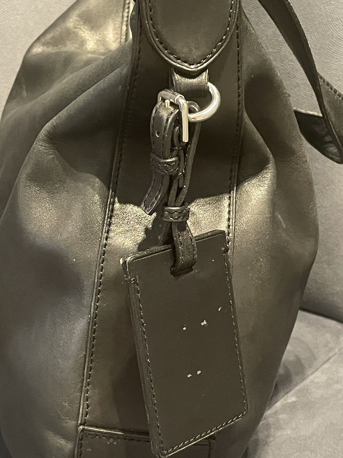 Ralph Lauren Ralph Lauren Shoulder Bag Leather Black women's Size ONE SIZE - 7 Thumbnail