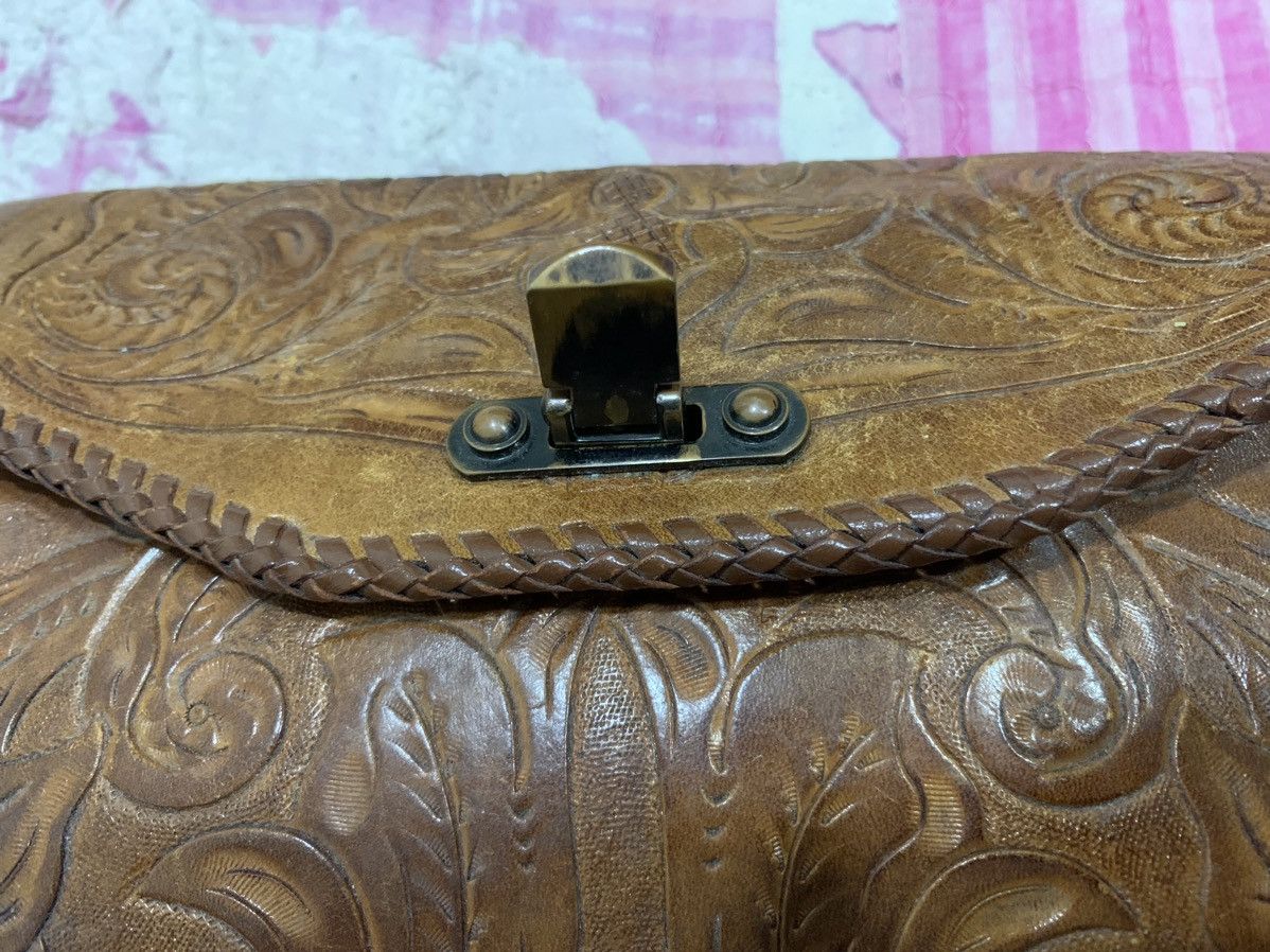 Other Vintage Hand Crafted leather bag Size ONE SIZE - 3 Thumbnail