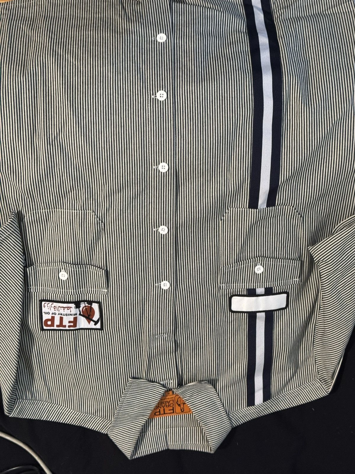 Fuck The Population FTP Ministry Of Oil Button Down Size US M / EU 48-50 / 2 - 1 Thumbnail
