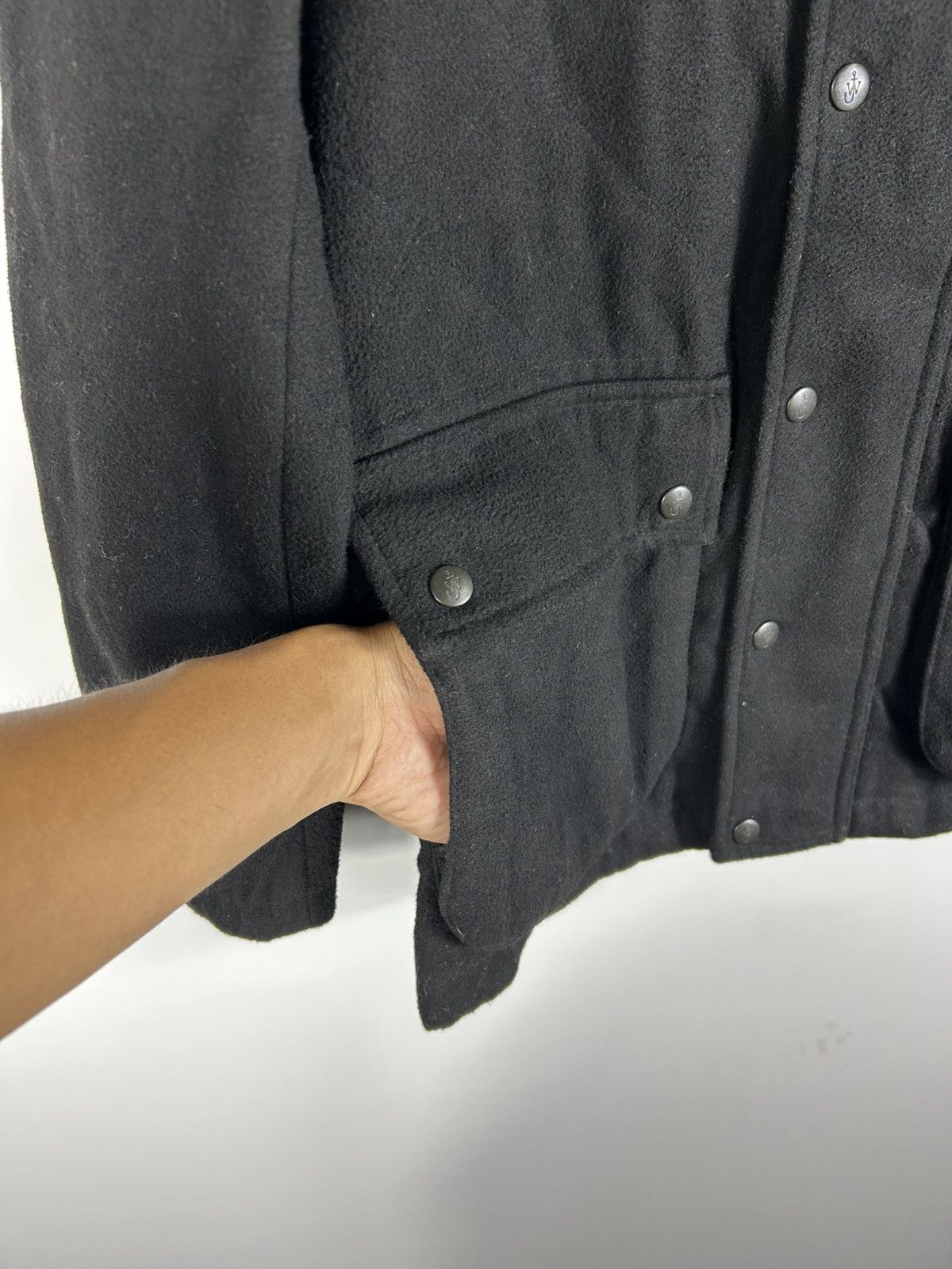 JW Anderson × Japanese Brand × Uniqlo 🔥J.Wanderson Uniqlo Wool Button Jacket Size US S / EU 44-46 / 1 - 6 Thumbnail