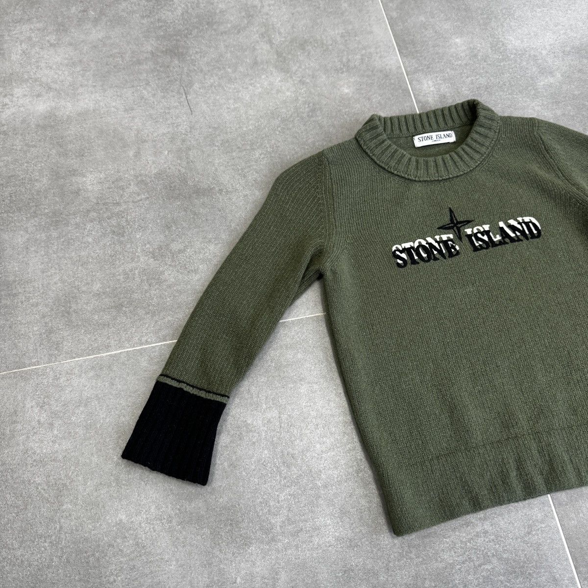 Stone Island Stone Island Junior Knit Wool Sweater Size 4/104 Size US XXS / EU 40 - 2 Thumbnail