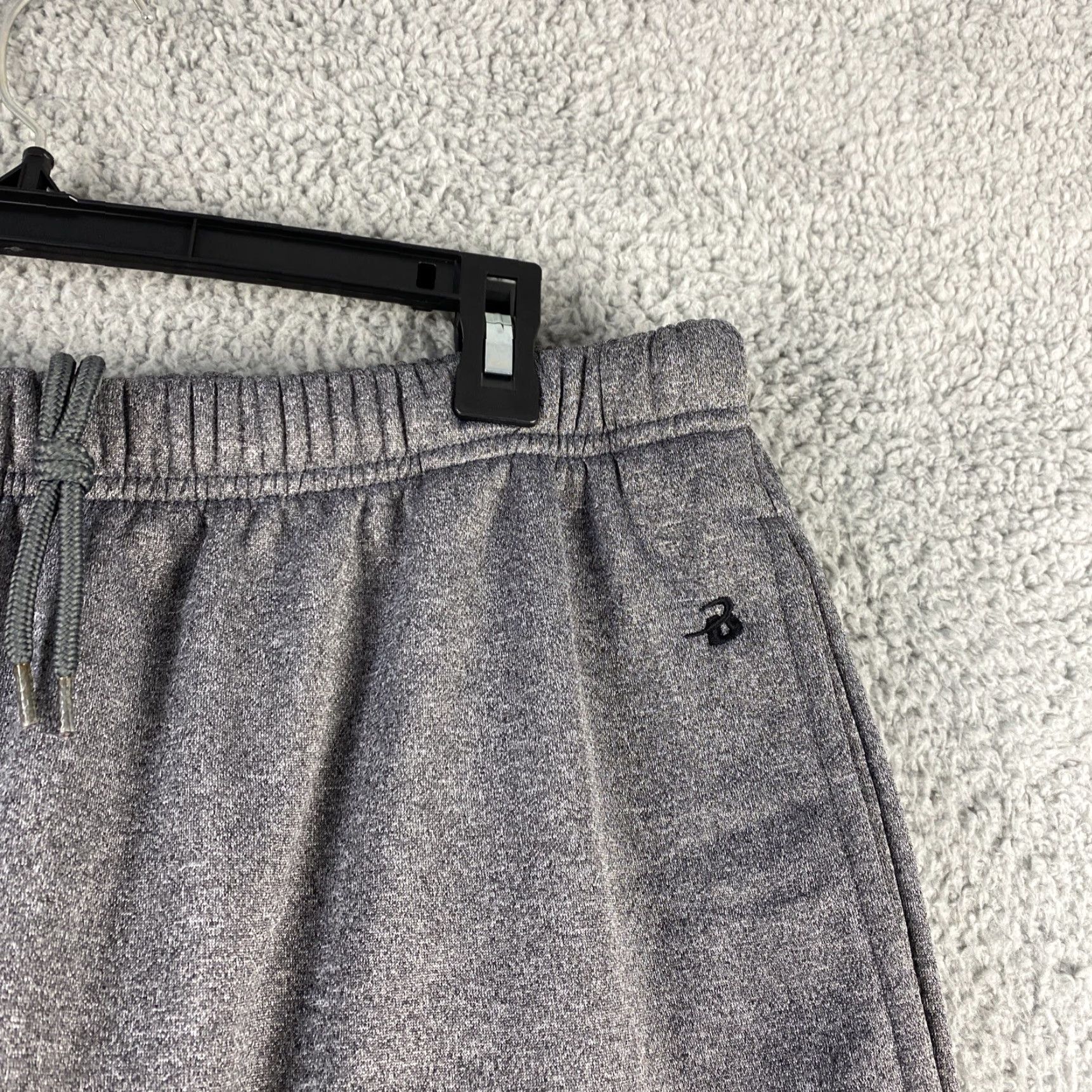Vintage Badger Sport Sweatpants Men XL Gray Athletic Warm-Up Track Pants Pockets Mens Size US 34 / EU 50 - 3 Thumbnail