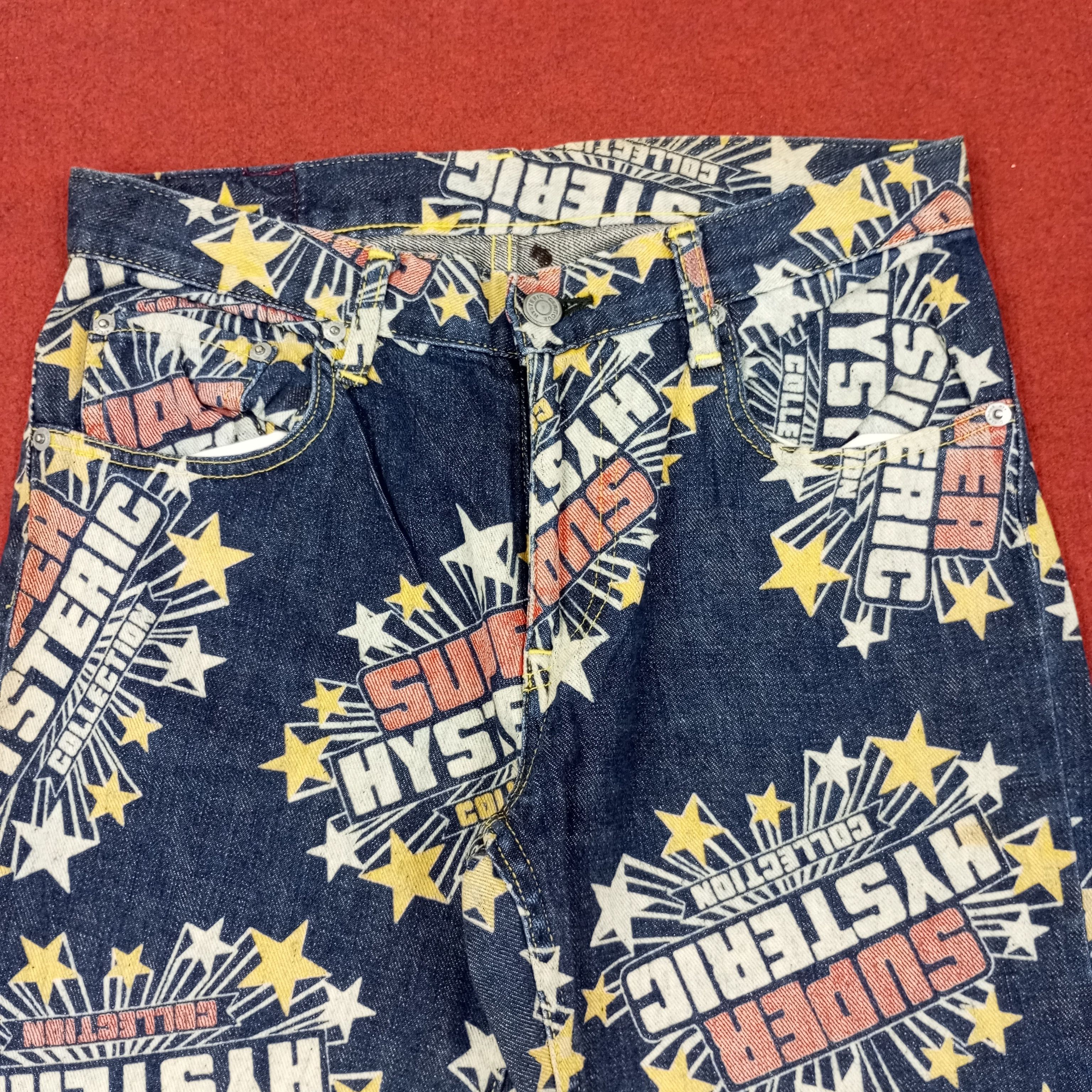 Hysteric Glamour Hysteric Glamour Fashion Design Style Jeans c235n23 Size US 29 - 2 Thumbnail