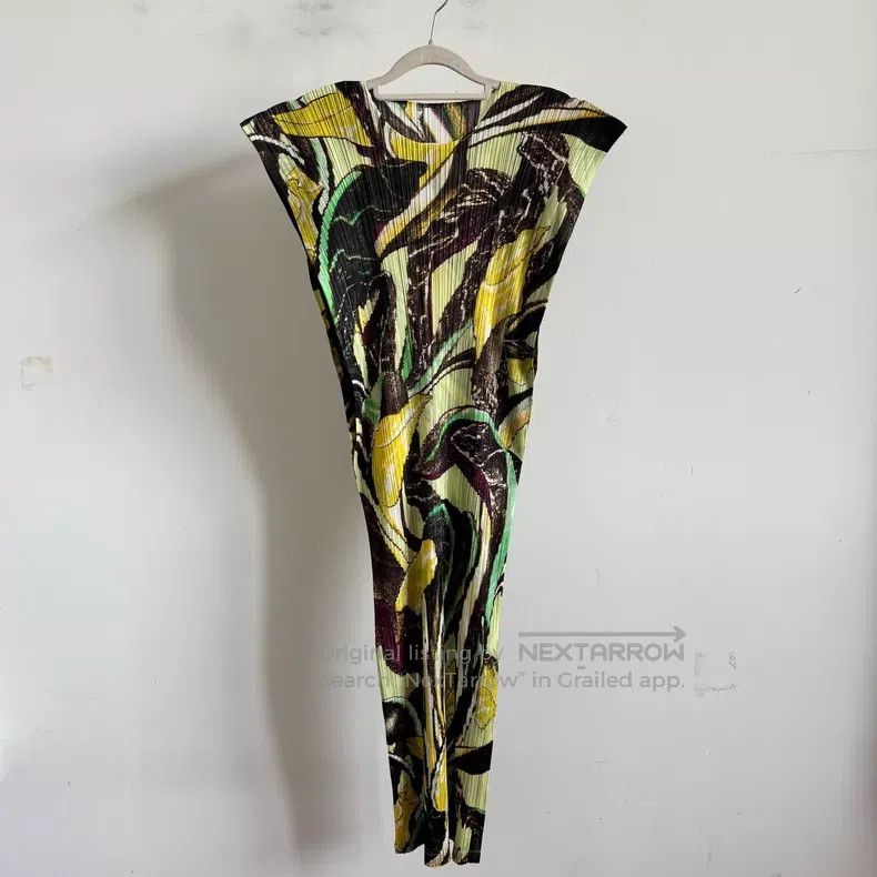 Issey Miyake Issey Miyake Color-Blocked Dress Size L / US 10 / IT 46 - 1 Thumbnail