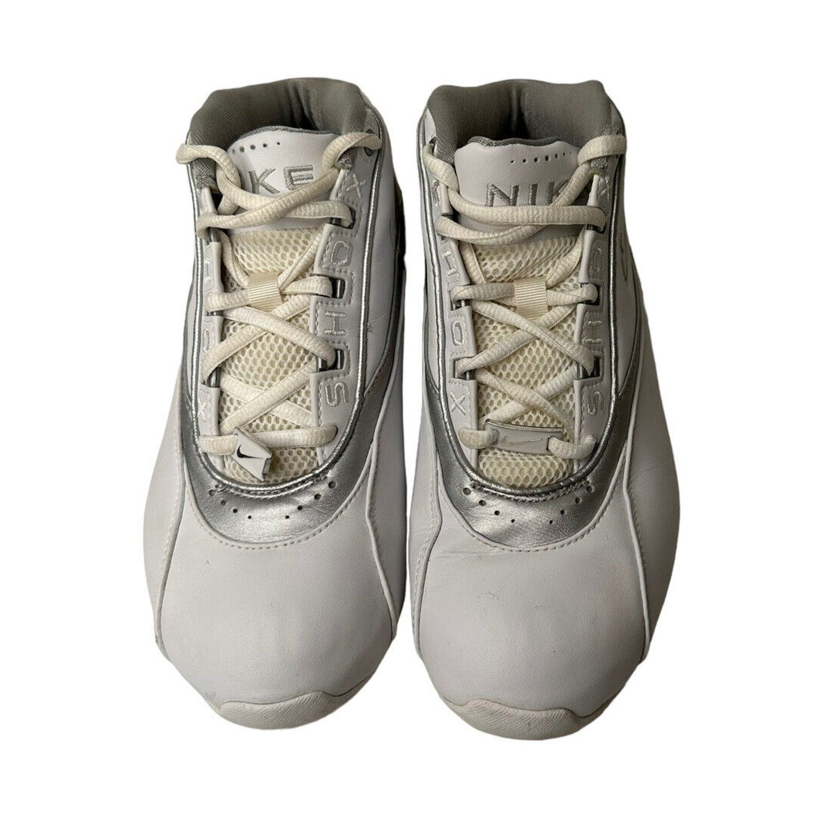 Nike Vtg 2003 NIKE SHOX STATUS TB WHITE SILVER BB4 VC 306705-10 Size US 7.5 / IT 37.5 - 8 Thumbnail