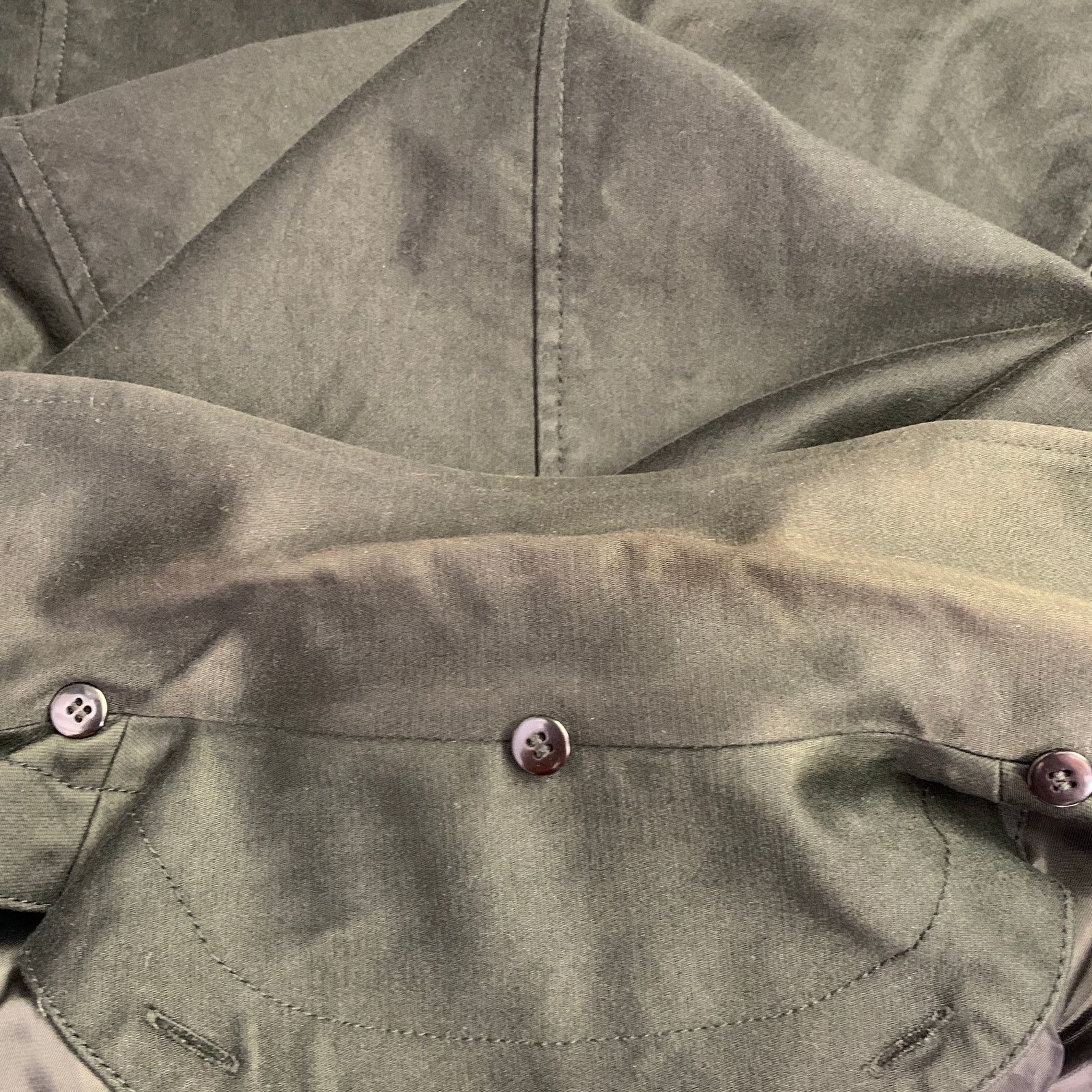 Takeo Kikuchi TAKEO KIKUCHI Size L Black Cotton Zip Up Coat Size US L / EU 52-54 / 3 - 11 Thumbnail