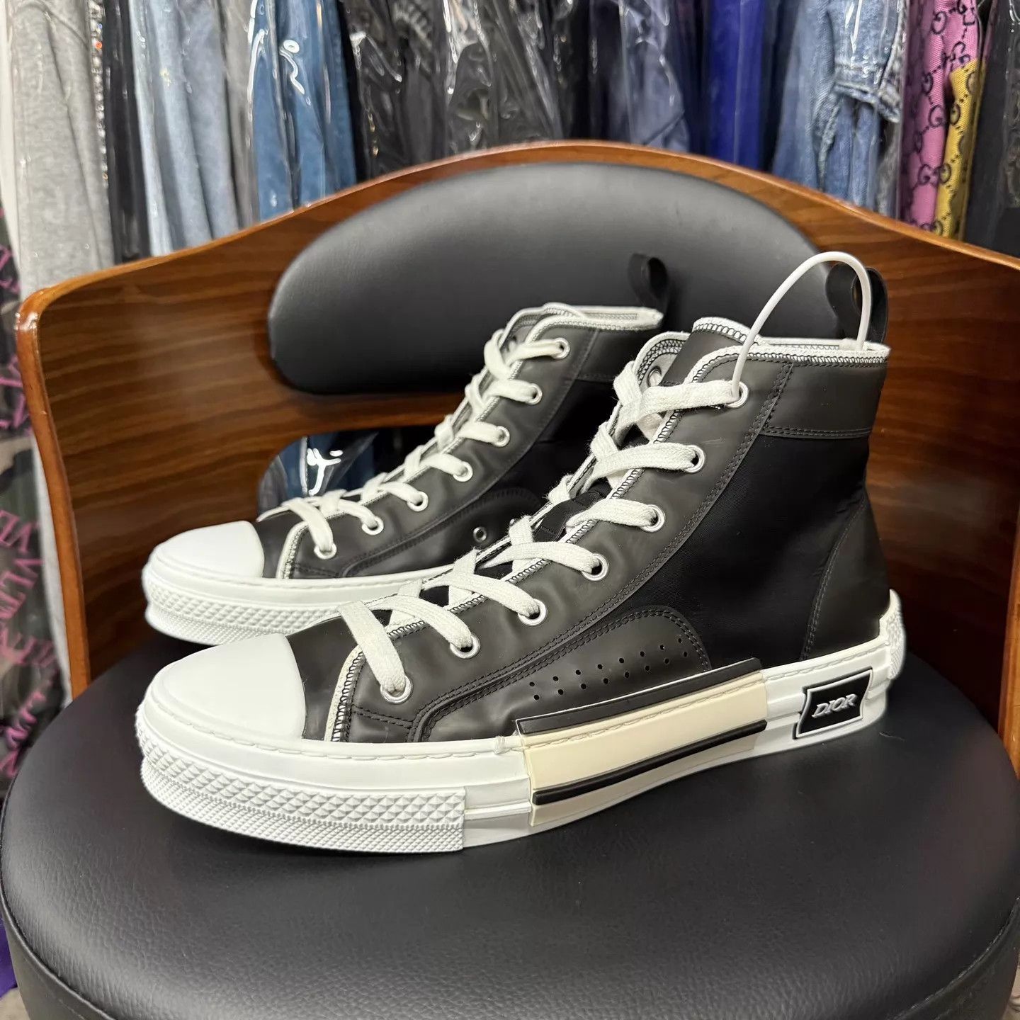 Dior × Kris Van Assche Dior homme b92 high top sneakers eu41/us8