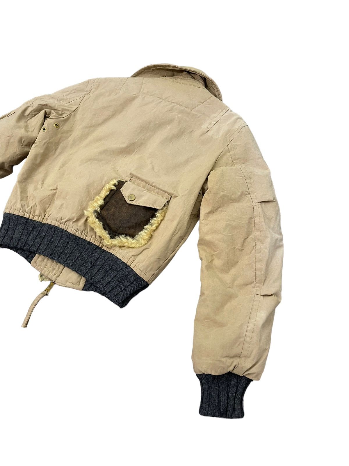 Dsquared2 Bomber Style Dsquared2 Italy Waxed Shearling Parts Slim 5🟩4 Size US M / EU 48-50 / 2 - 15 Thumbnail