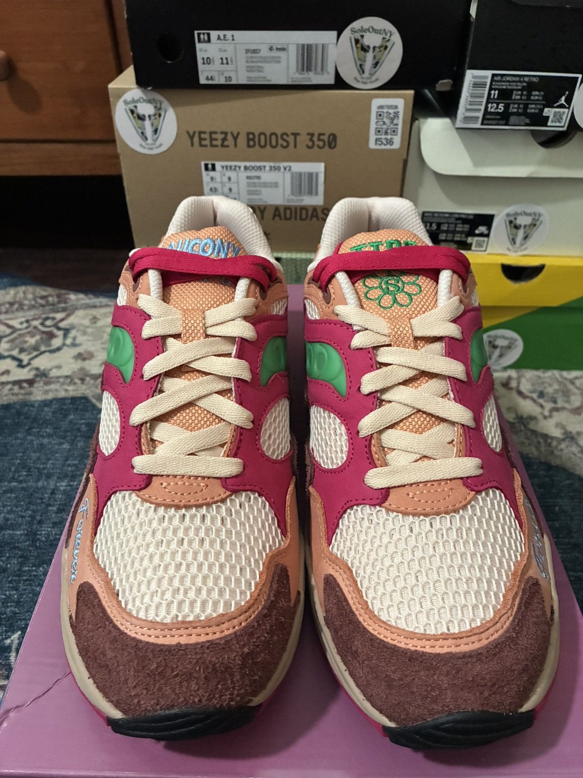 Saucony Saucony Grid Shadow 2 Jae Tips What’s The Occasion Brand New Size US 11.5 / EU 44-45 - 5 Thumbnail