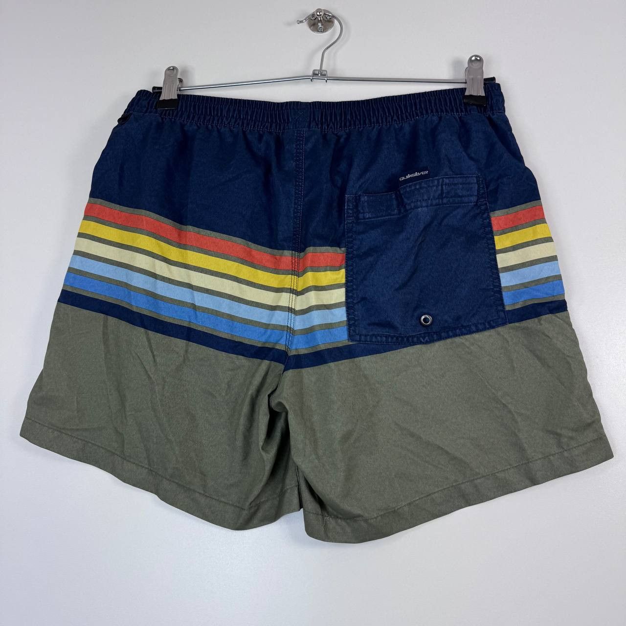 Quiksilver Quiksilver Swim Shorts Mens Multicolor Stripe Board Shorts M Size US 32 / EU 48 - 7 Thumbnail