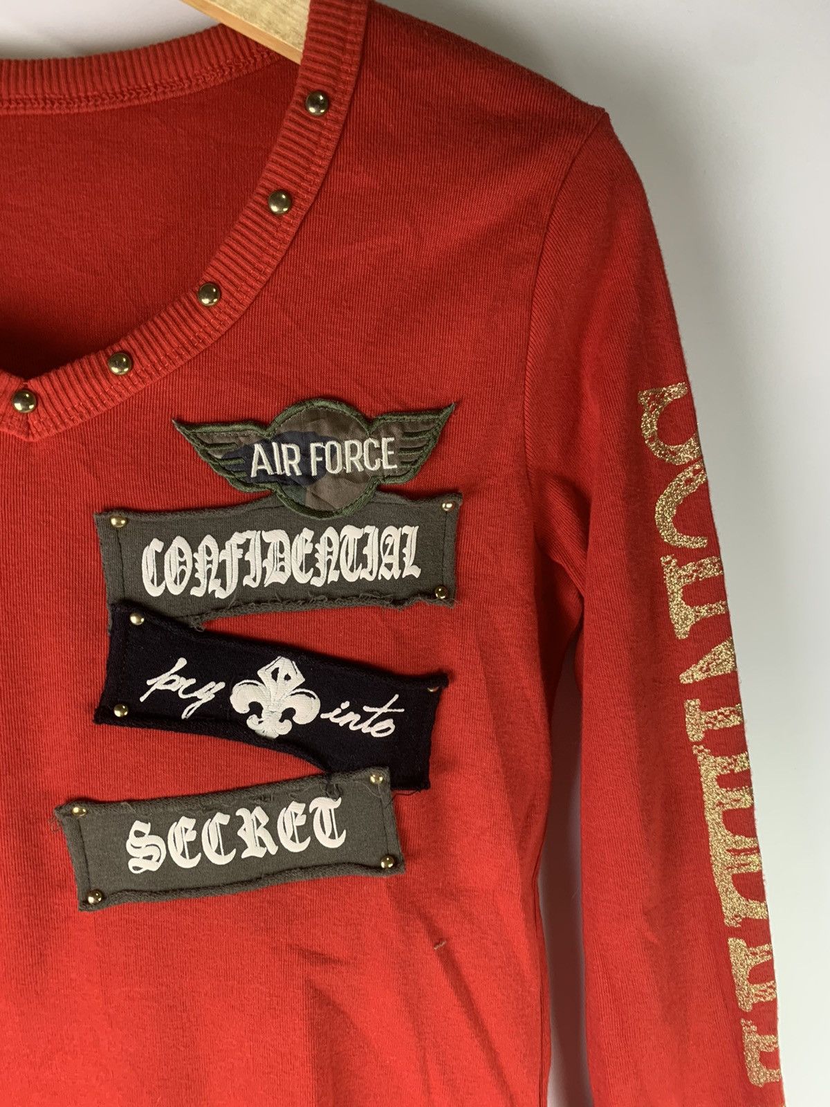 Hysteric Glamour × If Six Was Nine × Japanese Brand Air force studded punk style Size US M / EU 48-50 / 2 - 4 Thumbnail