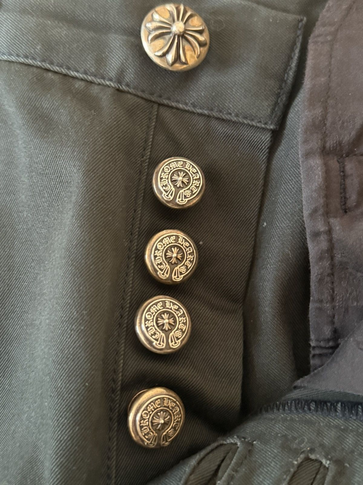 Chrome Hearts Chrome Hearts Spiderman Cross Patch Chinos Size US 32 / EU 48 - 17 Thumbnail