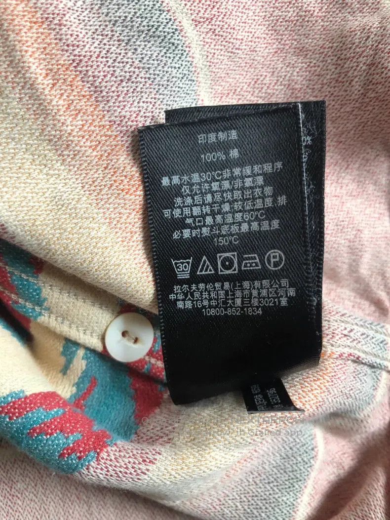 RRL Ralph Lauren RRL Ralph Lauren Early vintage patch rainbow shirt Size US S / EU 44-46 / 1 - 9 Thumbnail