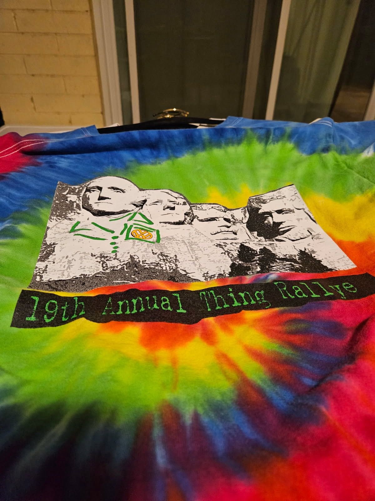 Hanes Dead president's Tour Tie Dye 19th annual Thing Rallye Hanes Size US L / EU 52-54 / 3 - 2 Thumbnail