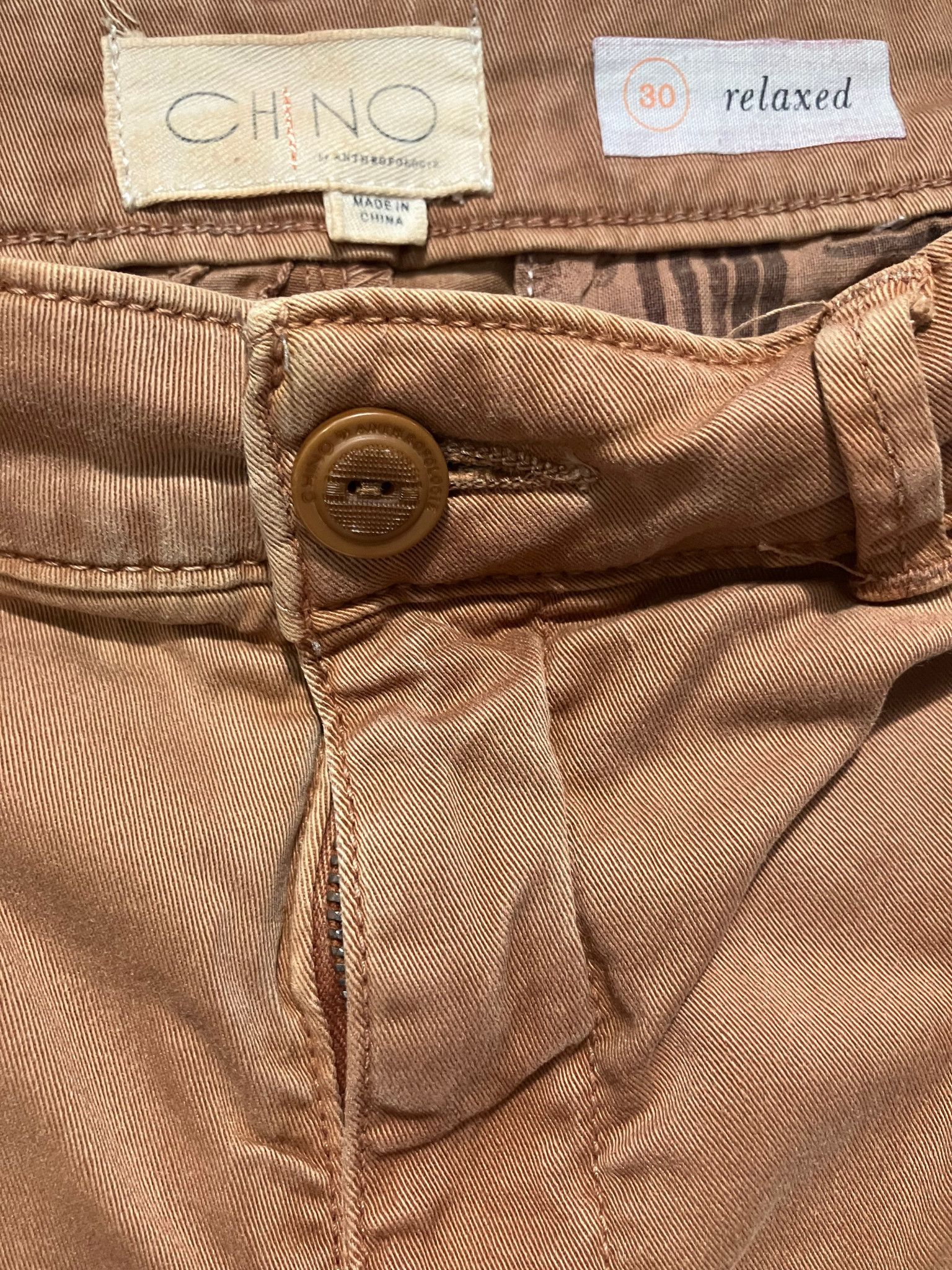 Chicos CHINO by Anthropologie — Tailored pants | GUC · Sz 30 rel... Size US 30 / EU 46 - 7 Thumbnail