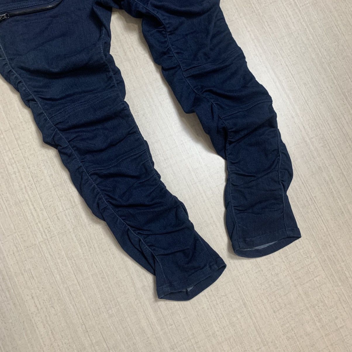 Japanese Brand 2000s japanese archive atsuro tayama cargo denim pants Size US 34 / EU 50 - 3 Thumbnail