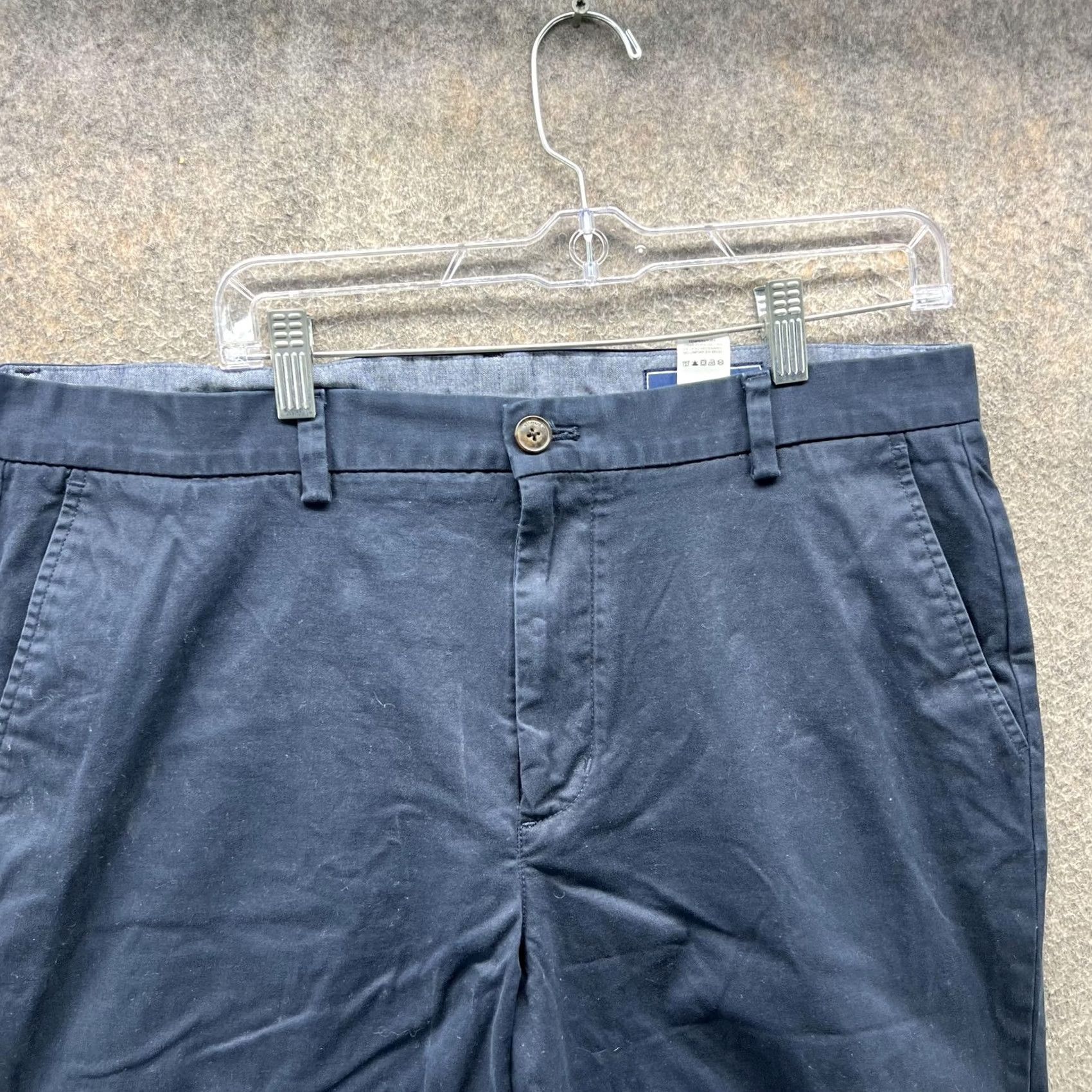 Vineyard Vines Vineyard Vines Shorts Mens 35 Navy Stretch Chino Flat Front Casual Size US 35 - 6 Thumbnail