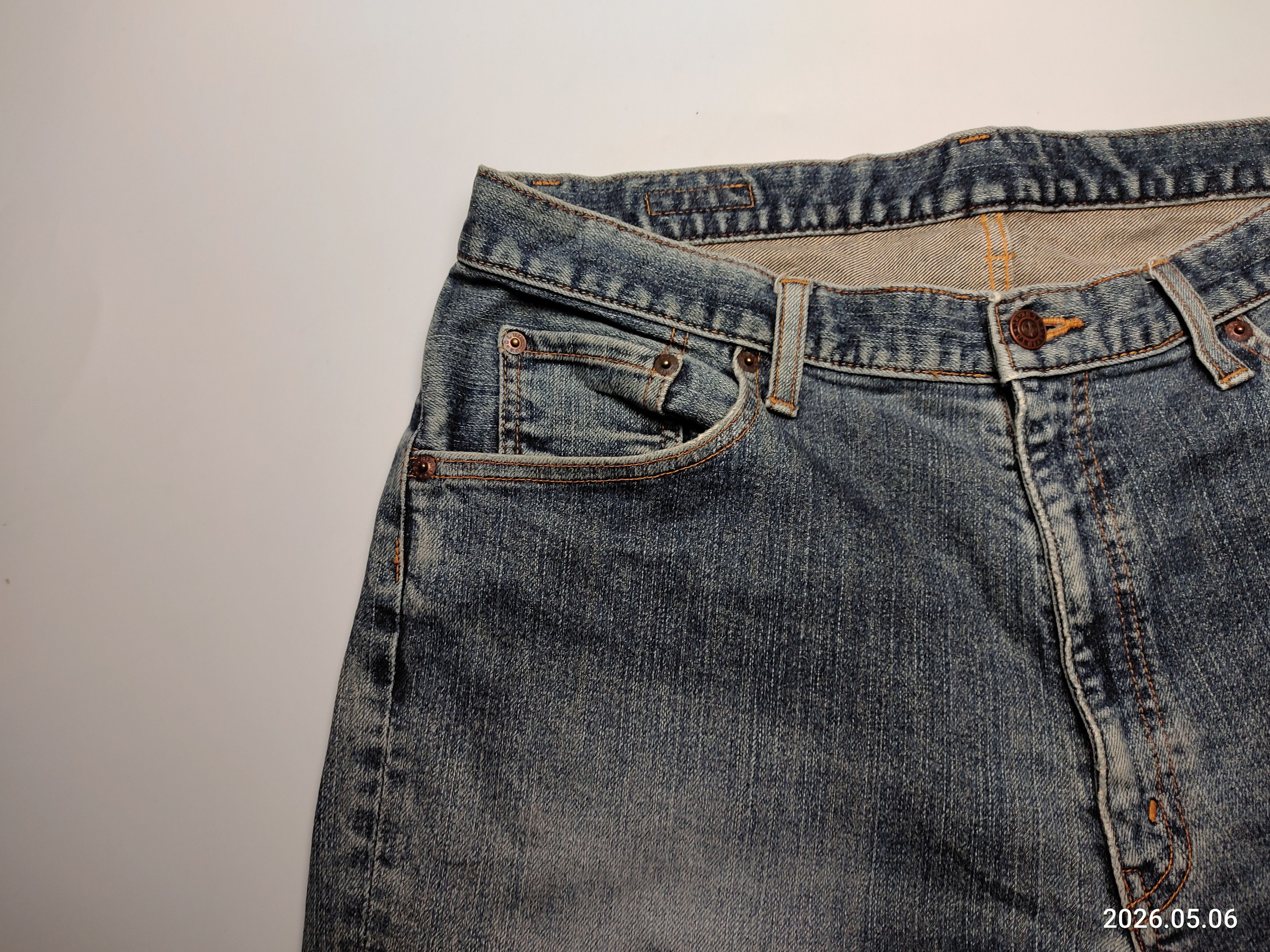 Vintage GL Heart distressed rusty mud denim pants Size US 32 / EU 48 - 7 Thumbnail