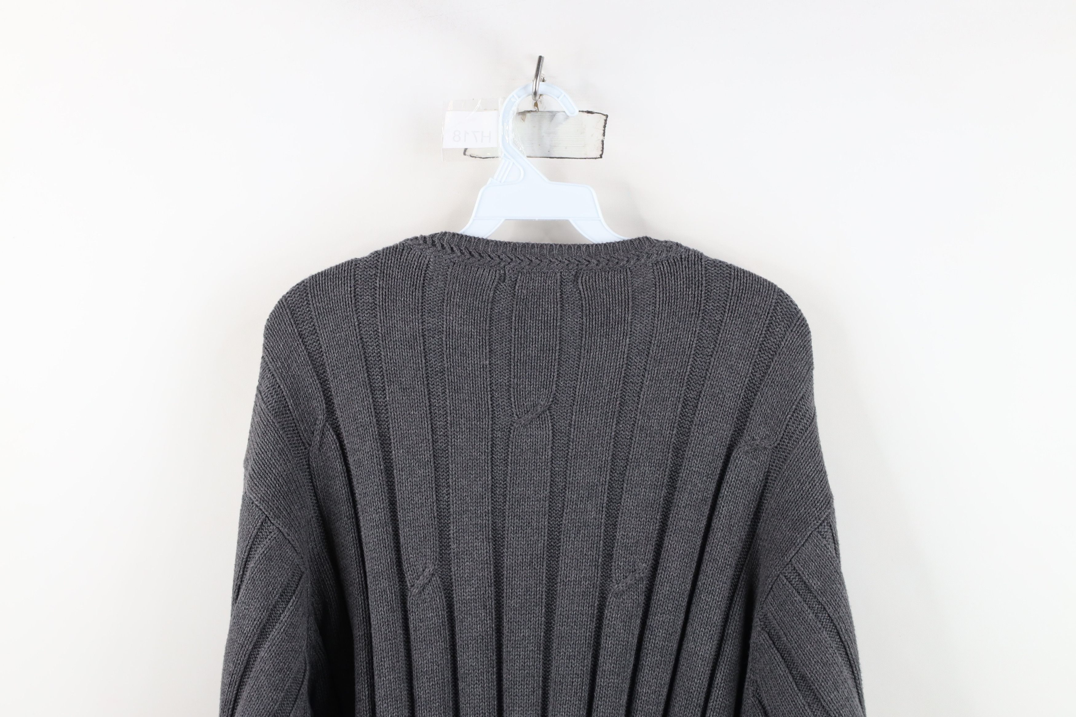Nautica Vintage Nautica Heavyweight Ribbed Knit Crewneck Sweater Size US XL / EU 56 / 4 - 9 Thumbnail
