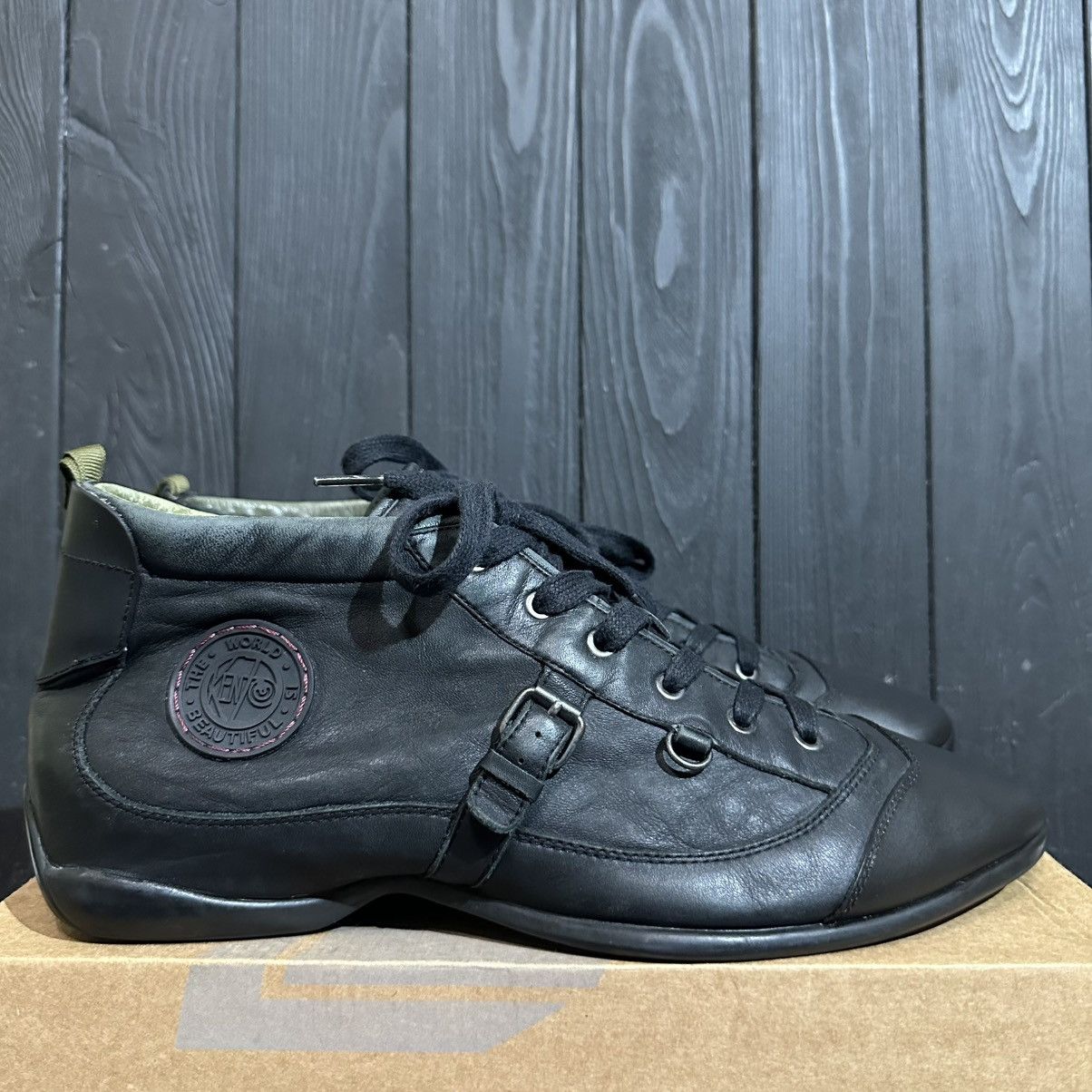 Kenzo KENZO VERACRUZ men’s Leather Boots size 44 eu Size US 11 / EU 44 - 1 Thumbnail