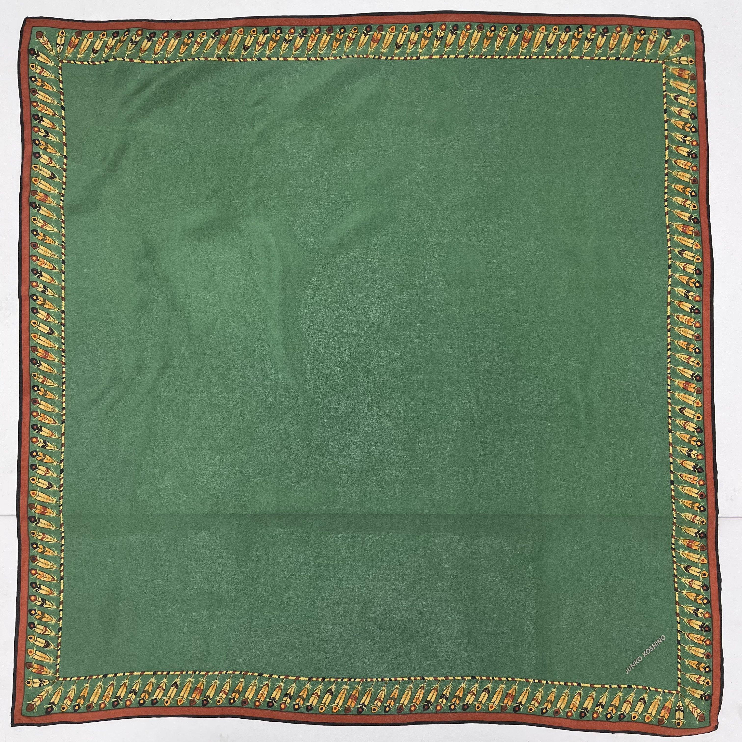 Japanese Brand Junko Koshino Silk Scarf / Scarves - 4319 Size ONE SIZE - 4 Thumbnail
