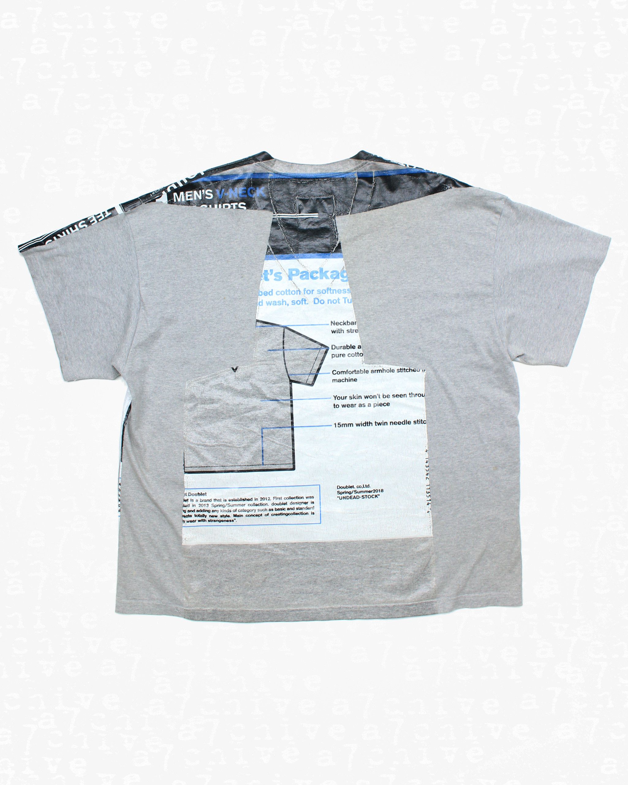 Doublet Doublet Package T-Shirt - S/S 2018 Size US M / EU 48-50 / 2 - 3 Thumbnail